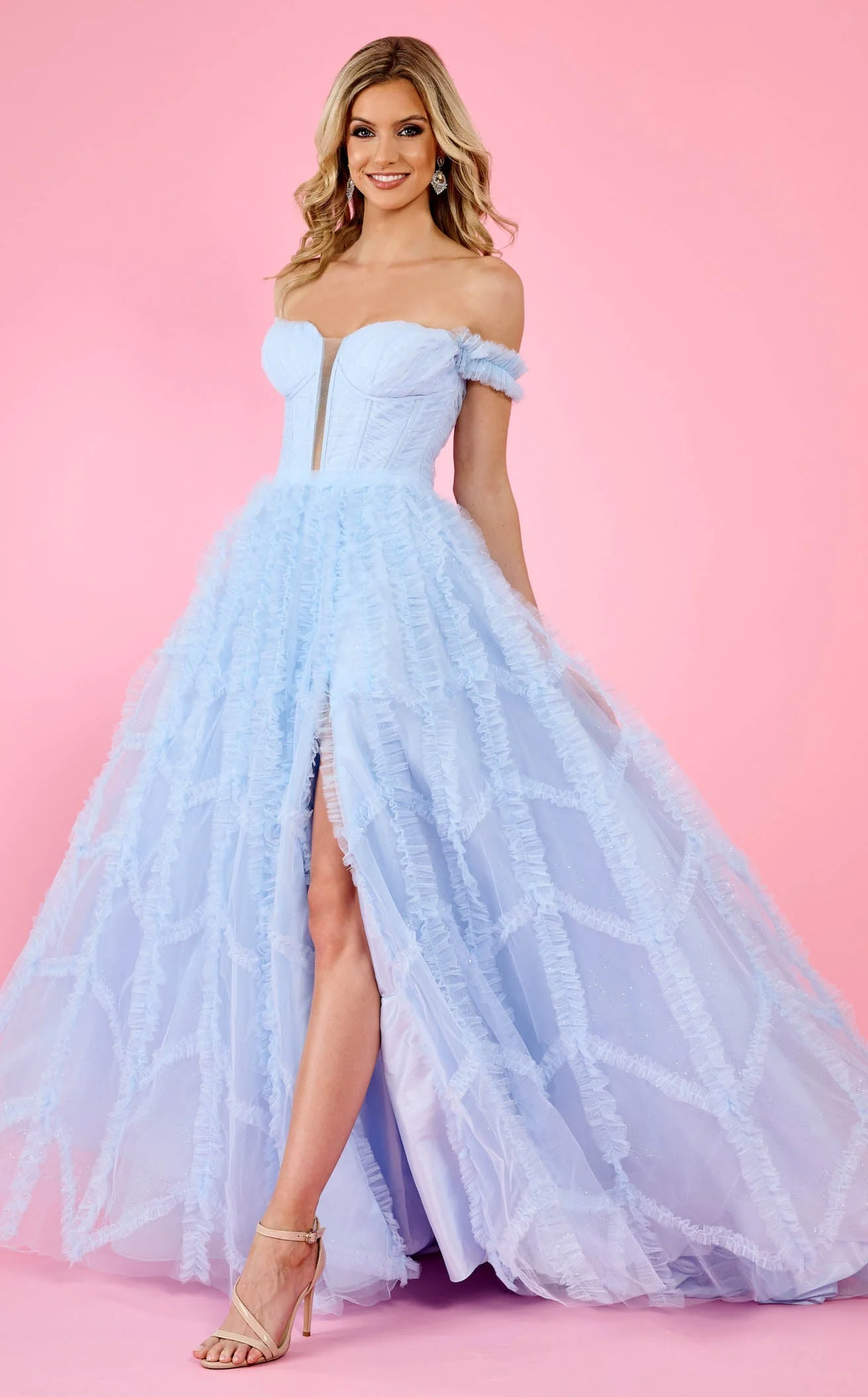 Rachel Allan 70555 Dress - Image 3
