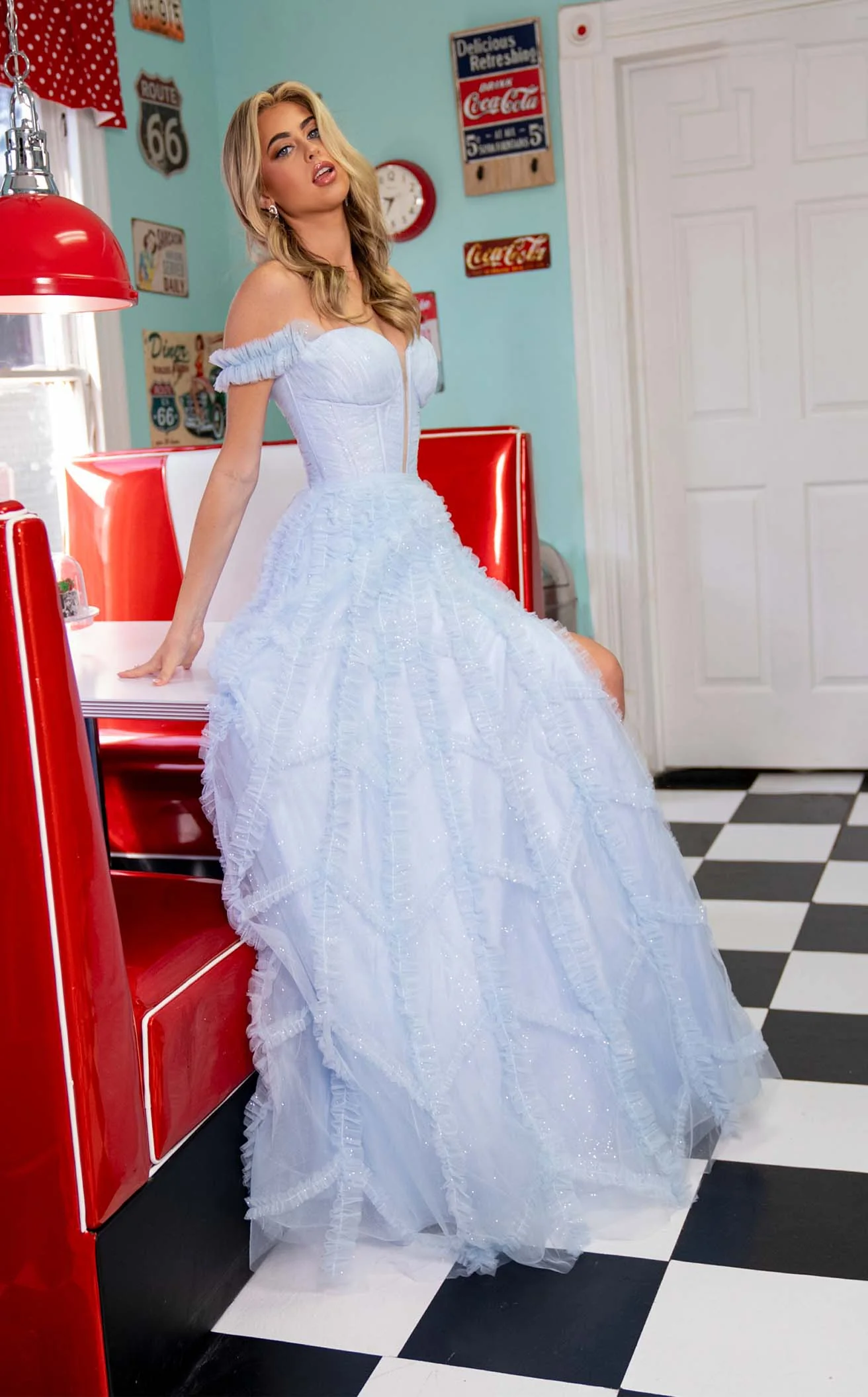 Rachel Allan 70555 Dress - Image 9