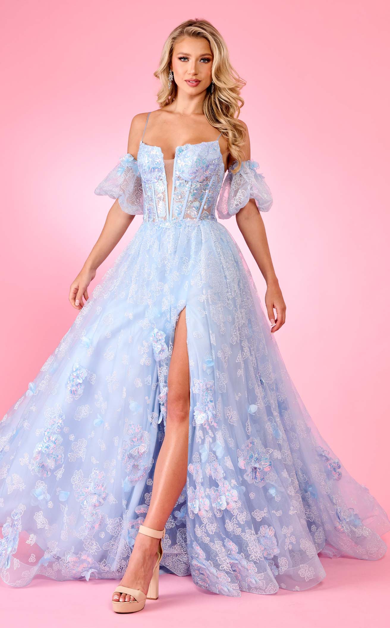 Rachel Allan 70557 Dress - Image 4