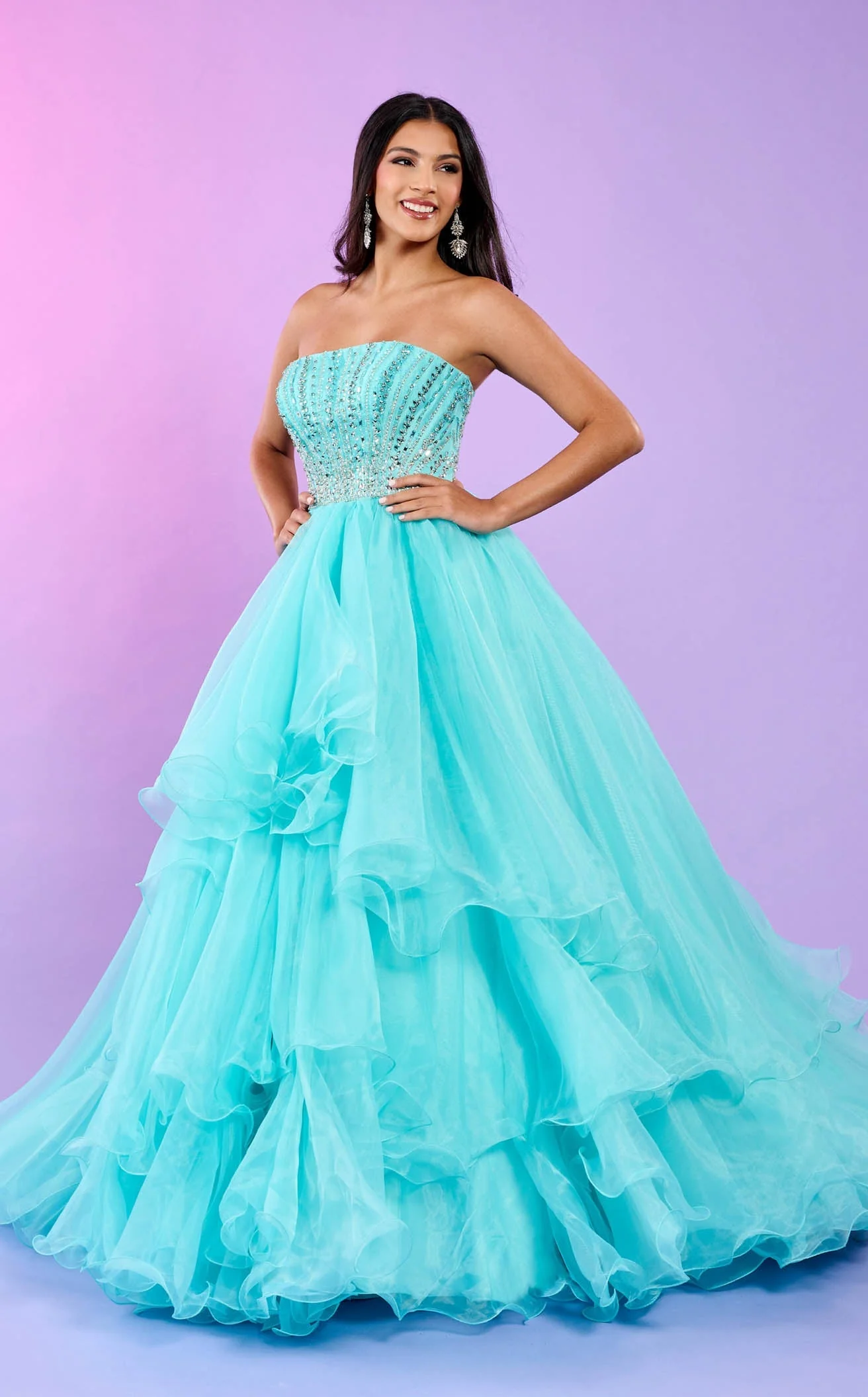 Rachel Allan 70570 Dress - Image 10