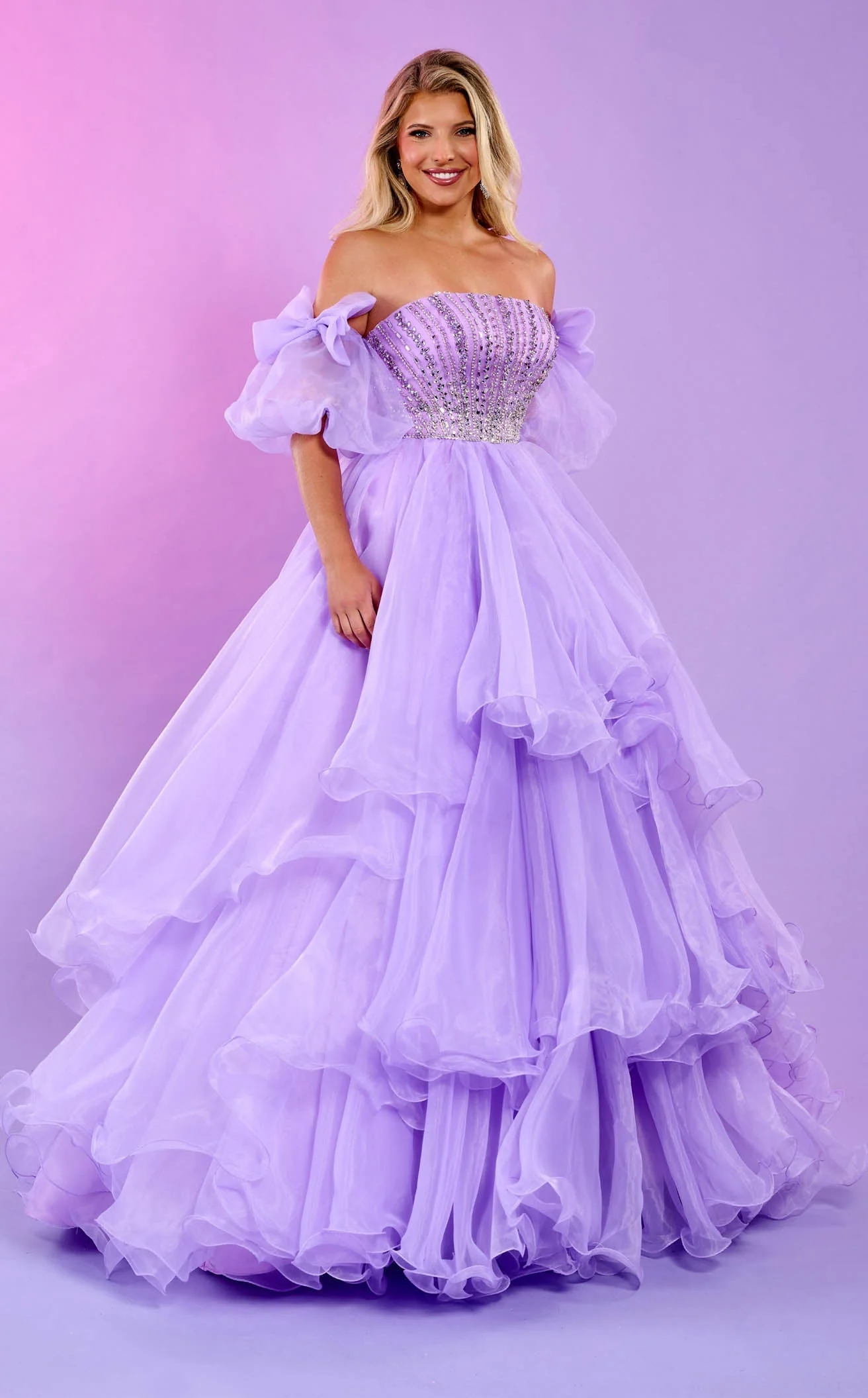 Rachel Allan 70570 Dress - Image 6