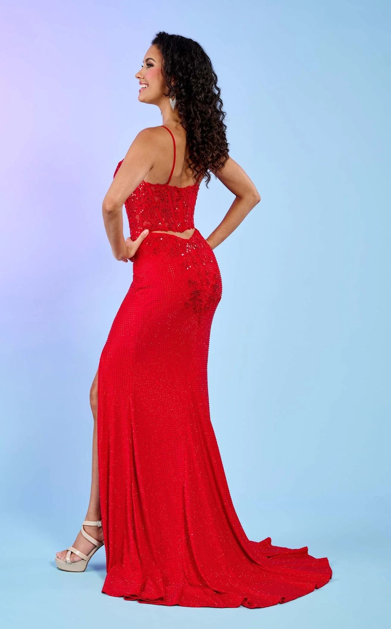 Rachel Allan 70578 Dress - Image 11