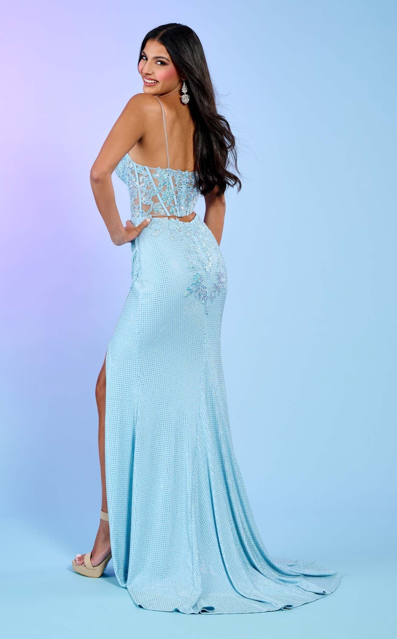 Rachel Allan 70578 Dress - Image 12
