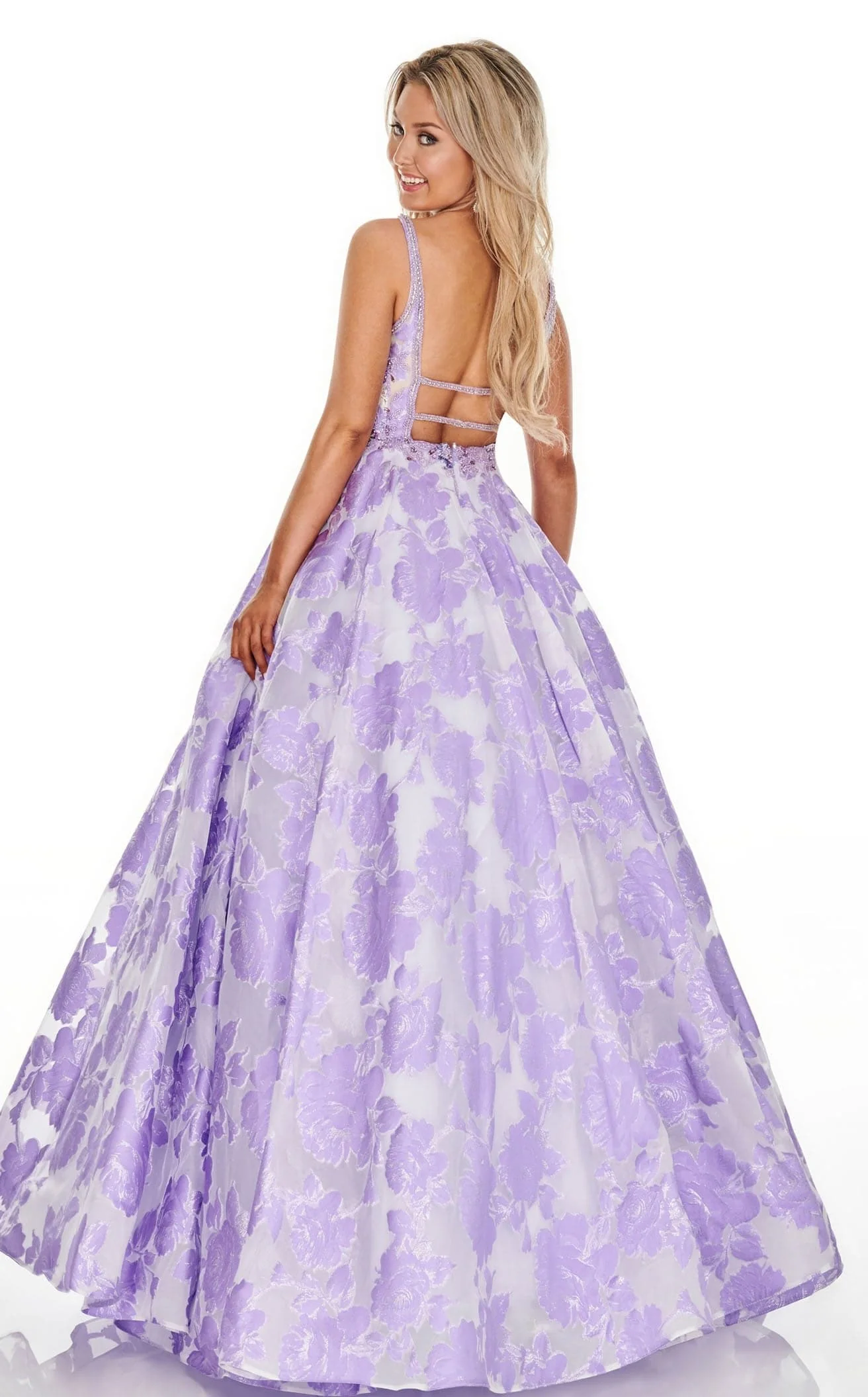 Rachel Allan 7058 Dress - Image 5