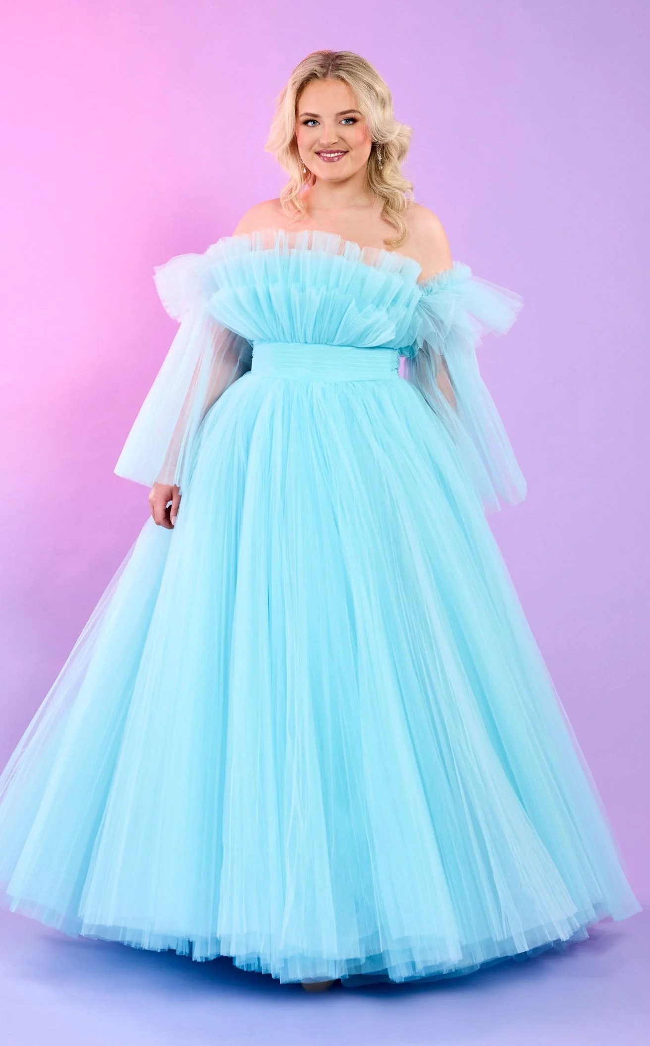 Rachel Allan 70583W Dress - Image 3