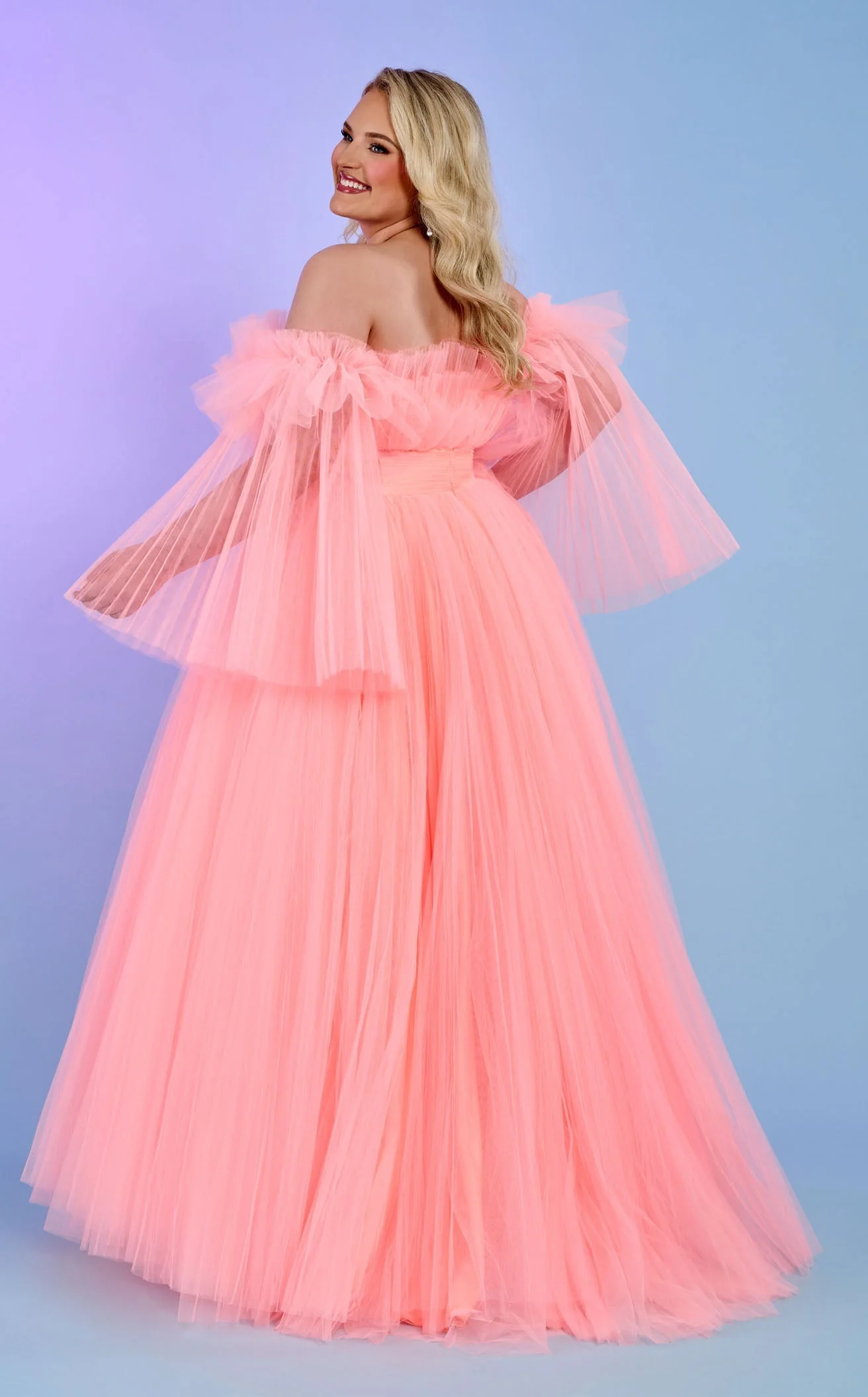 Rachel Allan 70583W Dress - Image 6