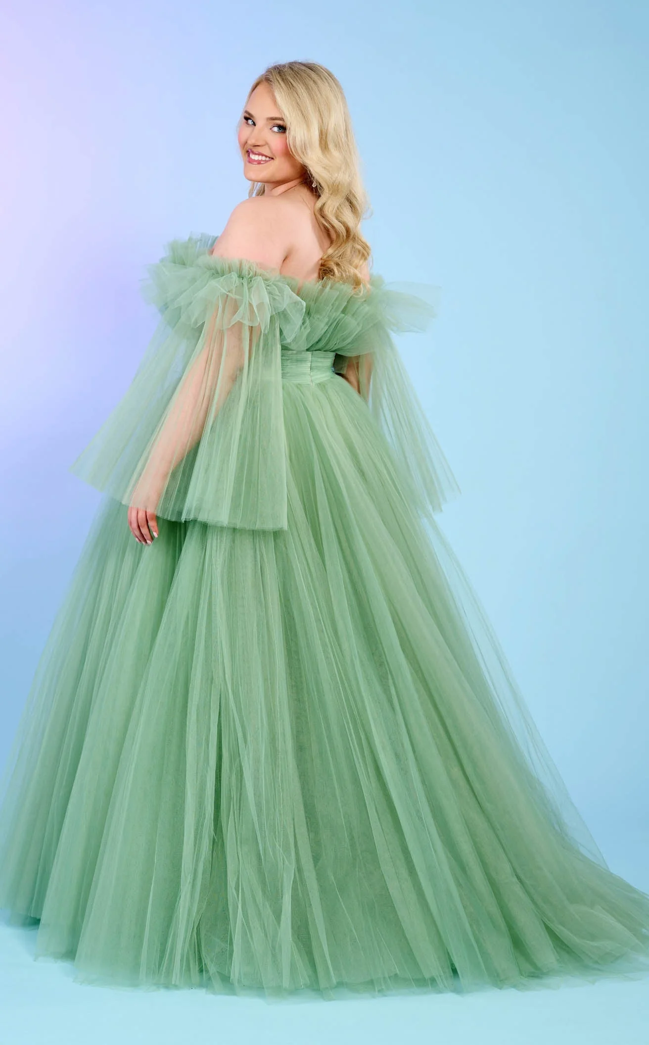 Rachel Allan 70583W Dress - Image 8