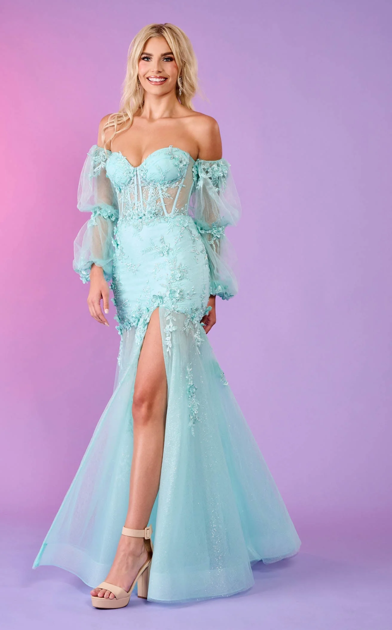 Rachel Allan 70588 Dress - Image 2