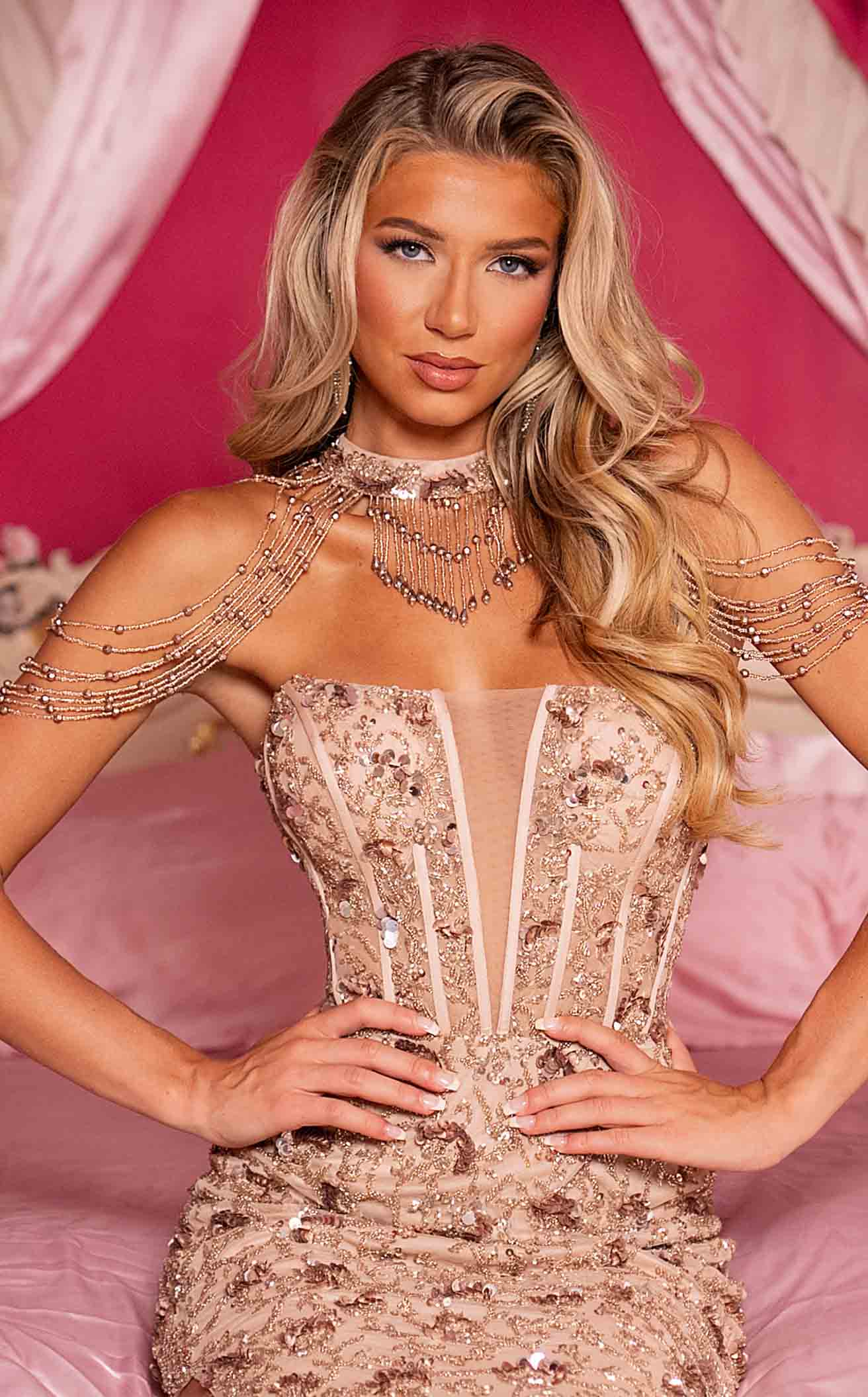 Rachel Allan 70596 Dress - Image 12