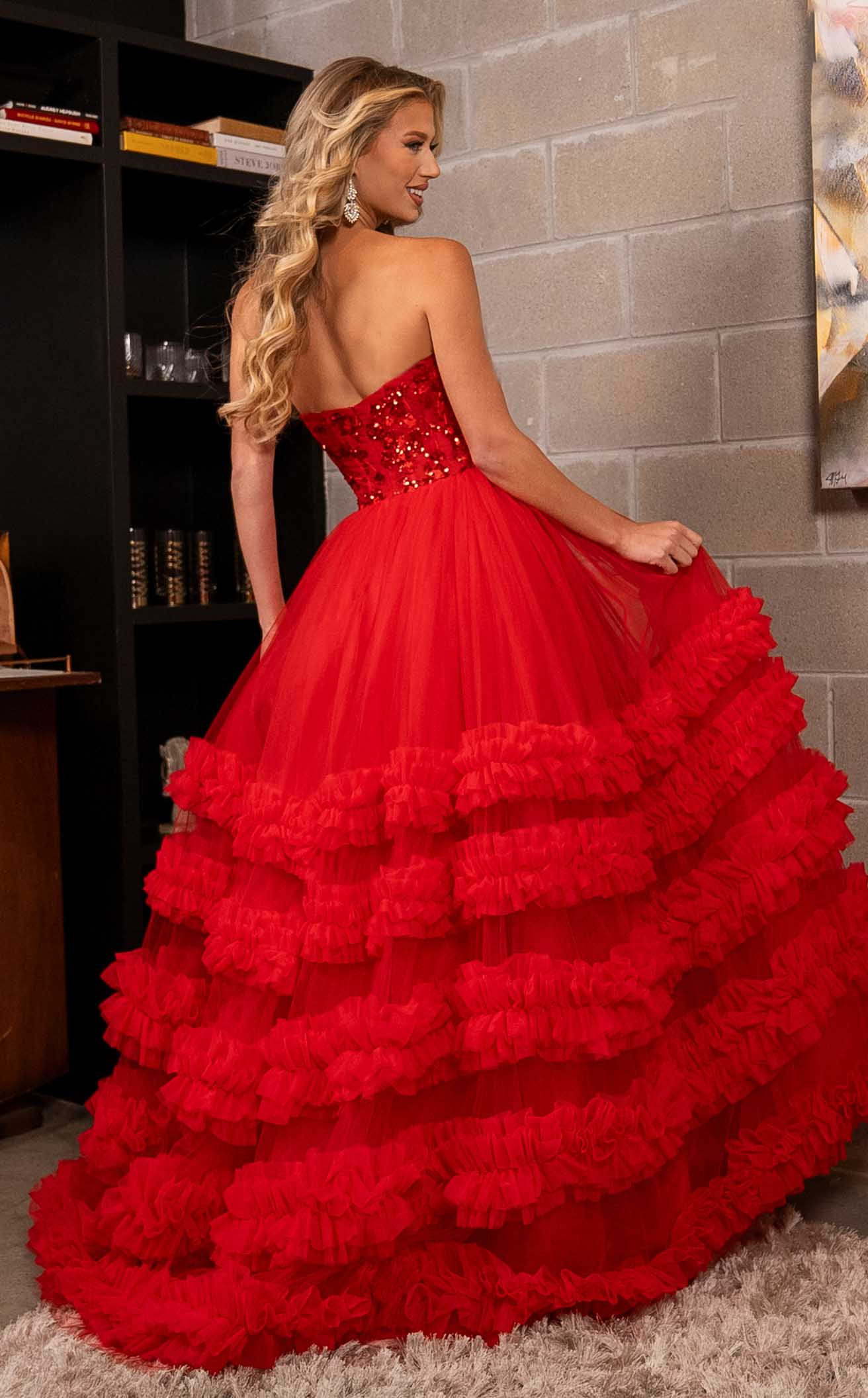 Rachel Allan 70621 Dress - Image 10