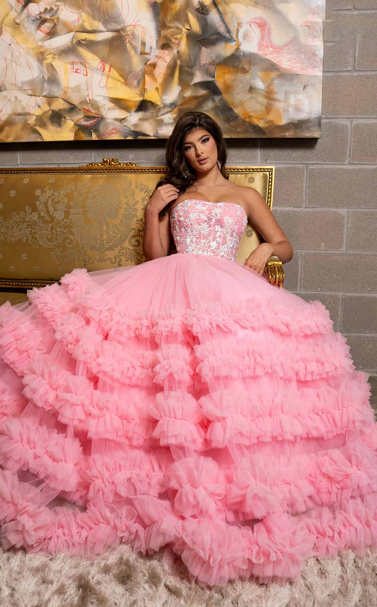 Rachel Allan 70621 Dress - Image 6
