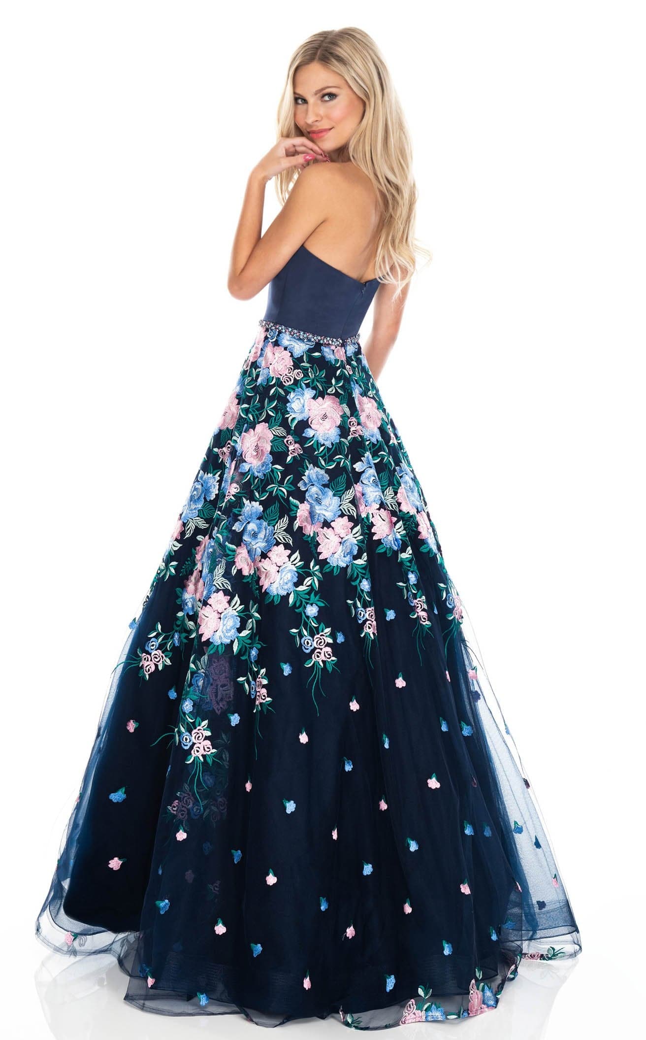 Rachel Allan 7063 Dress - Image 5