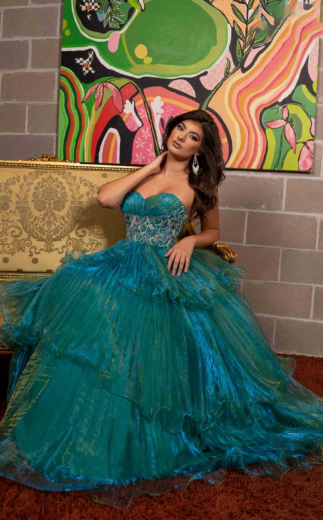 Rachel Allan 70649 Dress - Image 6