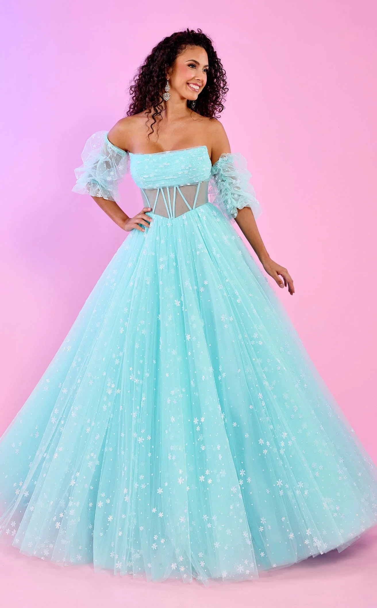 Rachel Allan 70661 Dress - Image 3