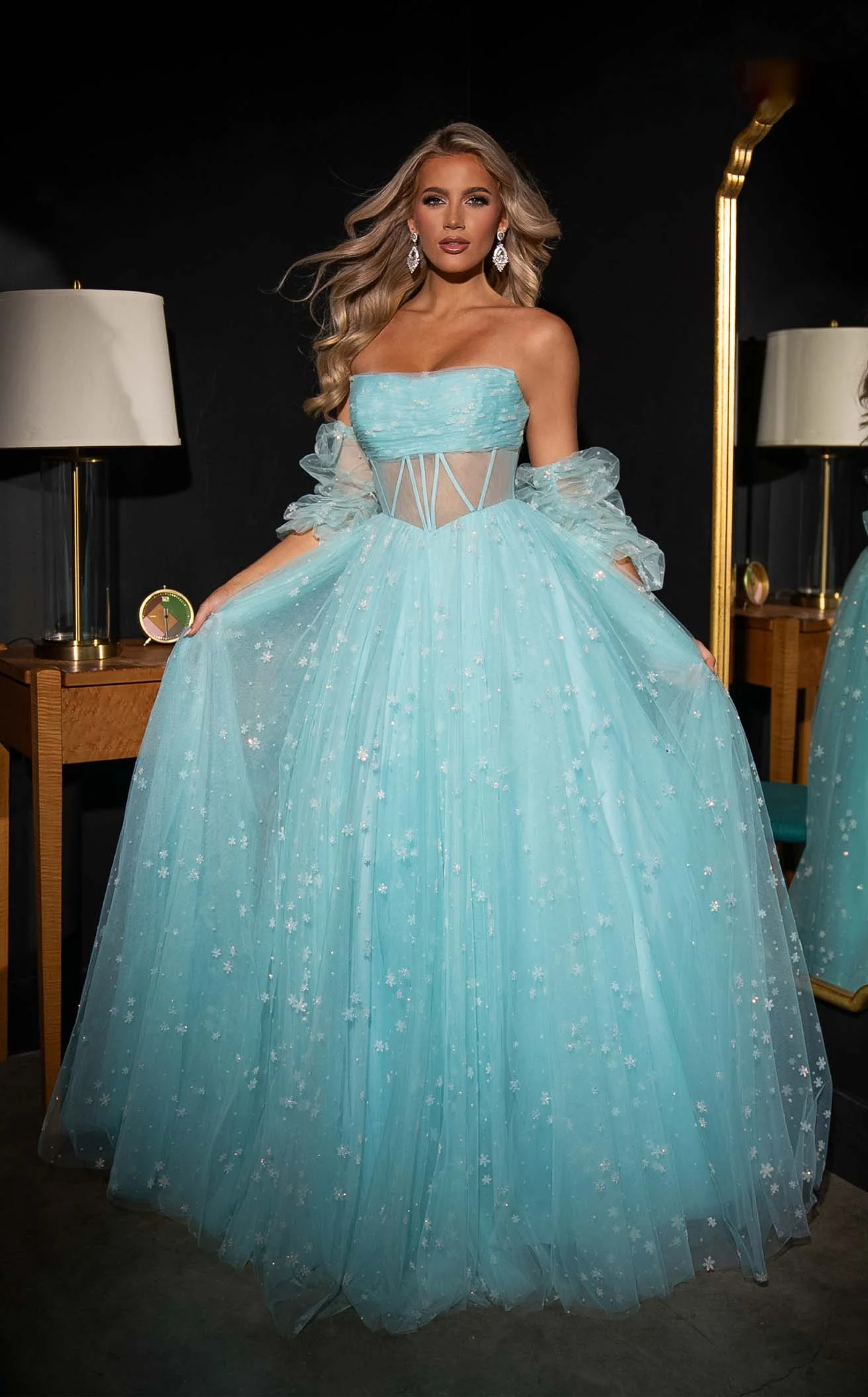 Rachel Allan 70661 Dress - Image 4