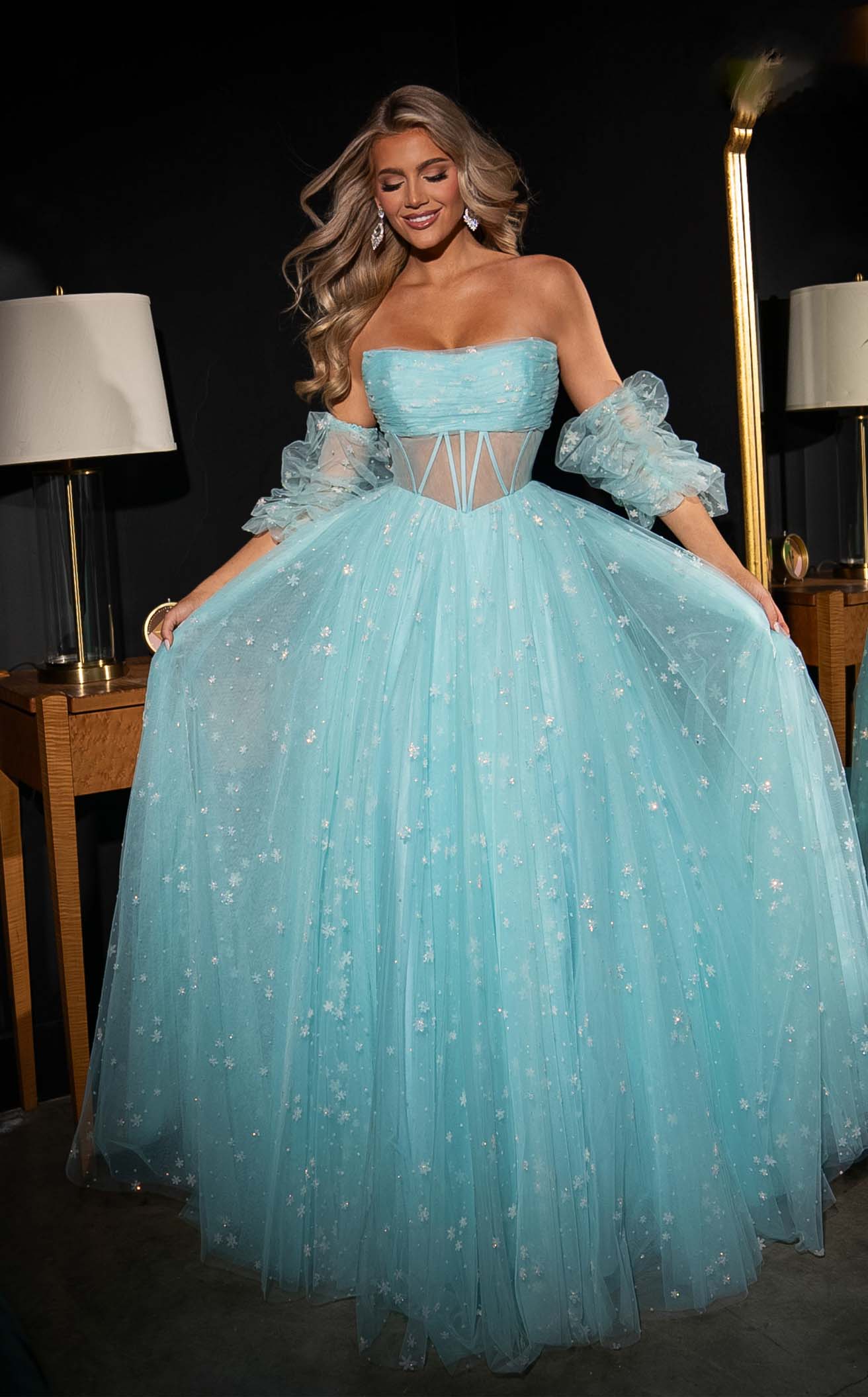 Rachel Allan 70661 Dress - Image 5