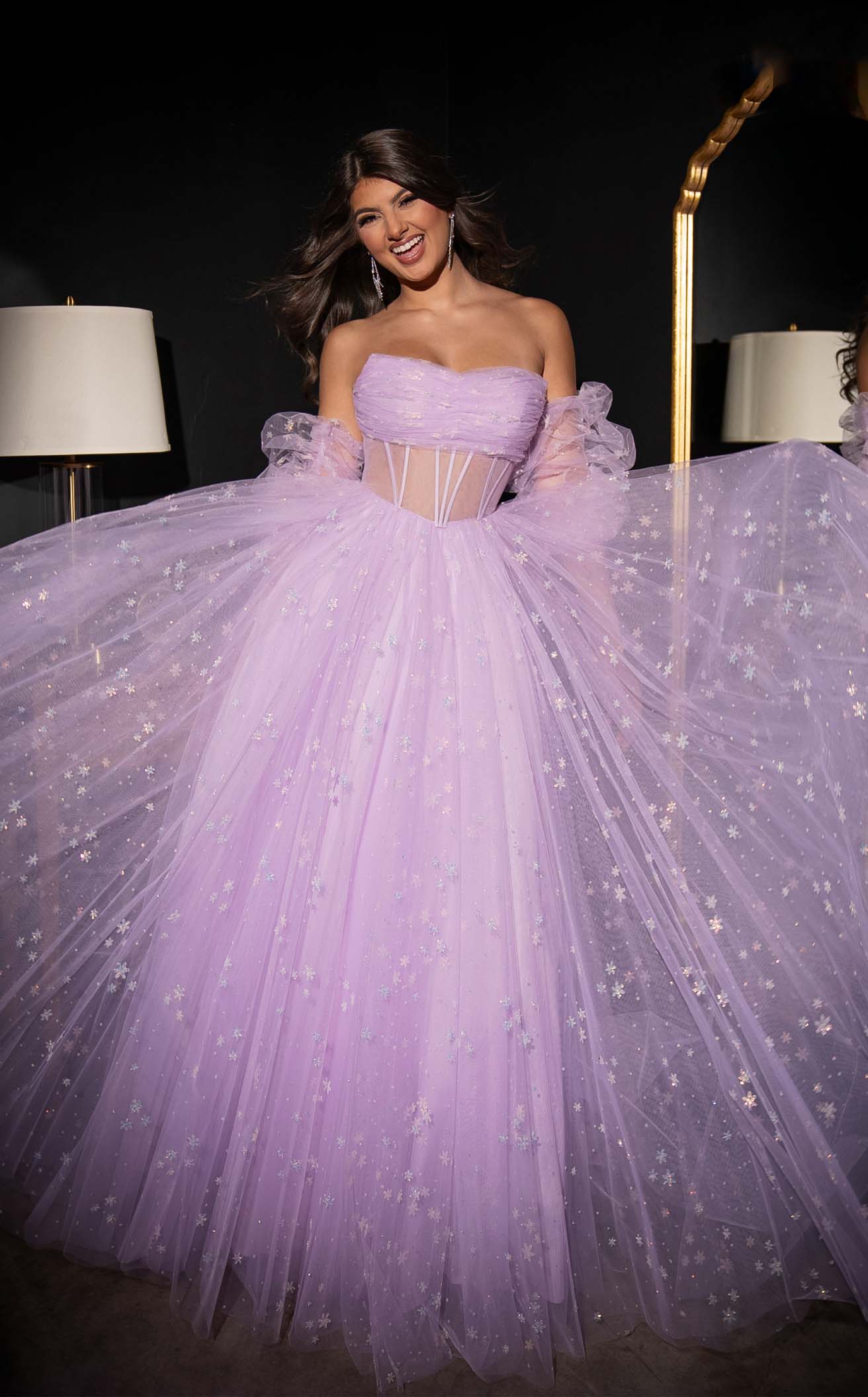 Rachel Allan 70661 Dress - Image 8