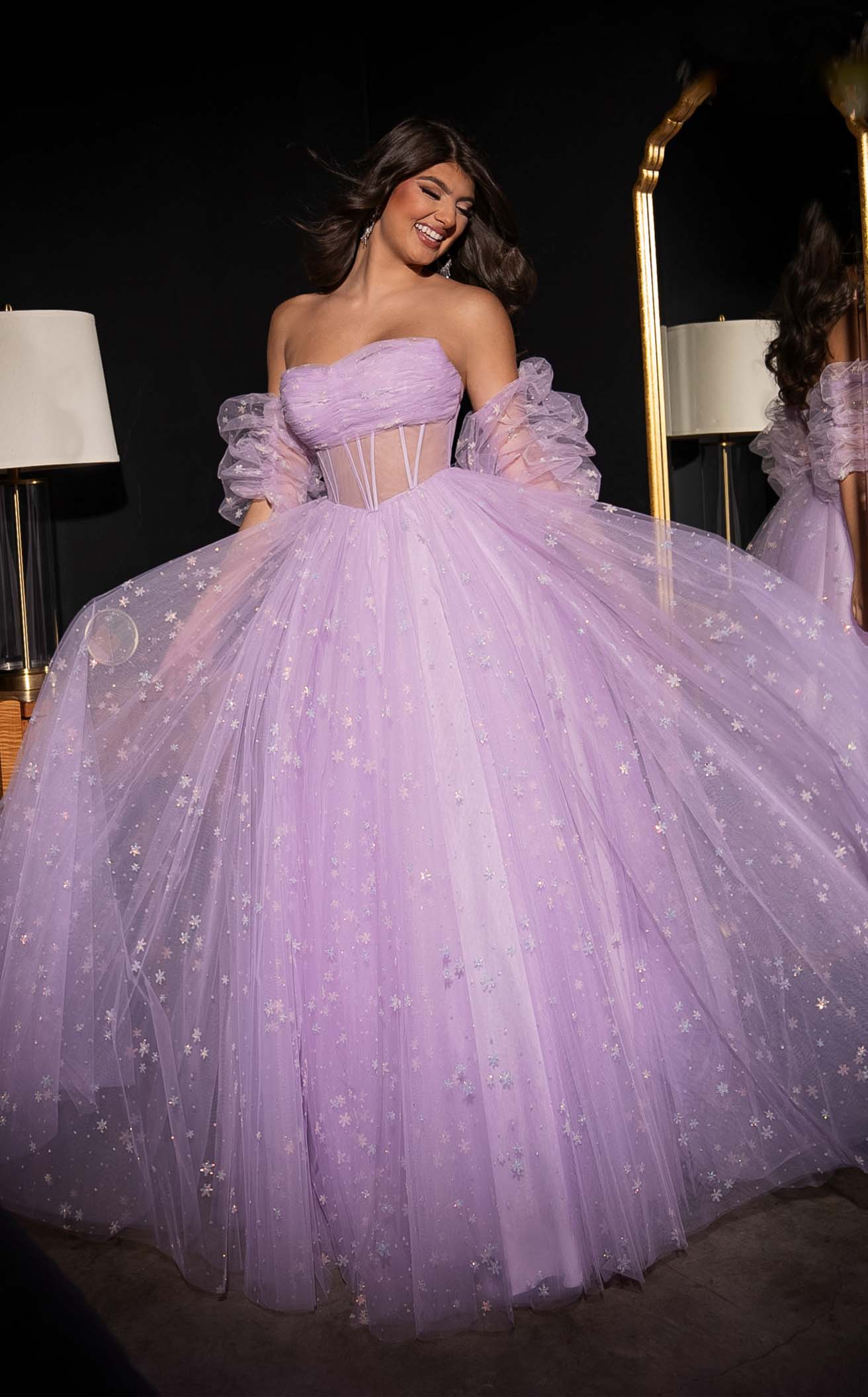 Rachel Allan 70661 Dress - Image 9