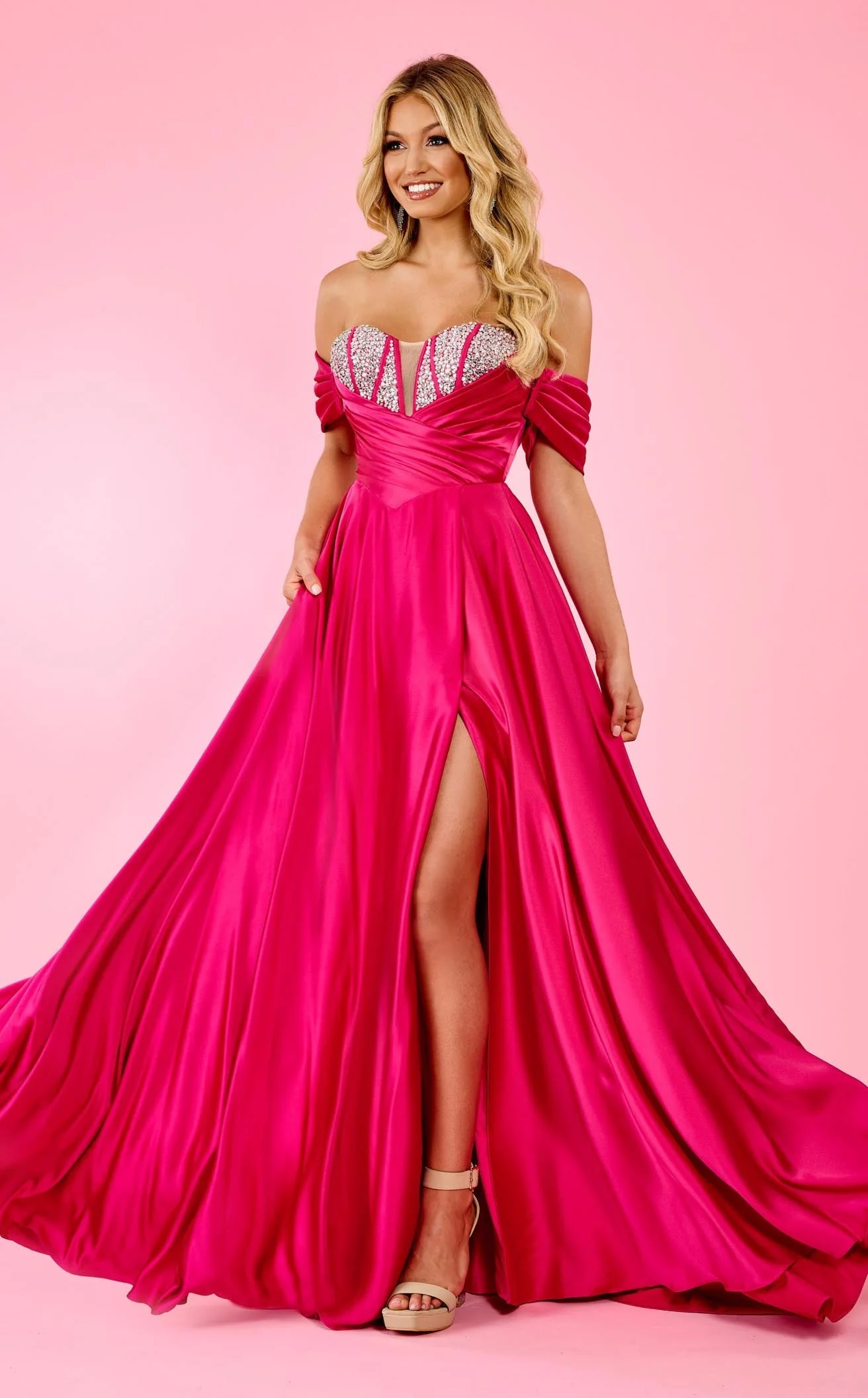 Rachel Allan 70664 Dress - Image 5