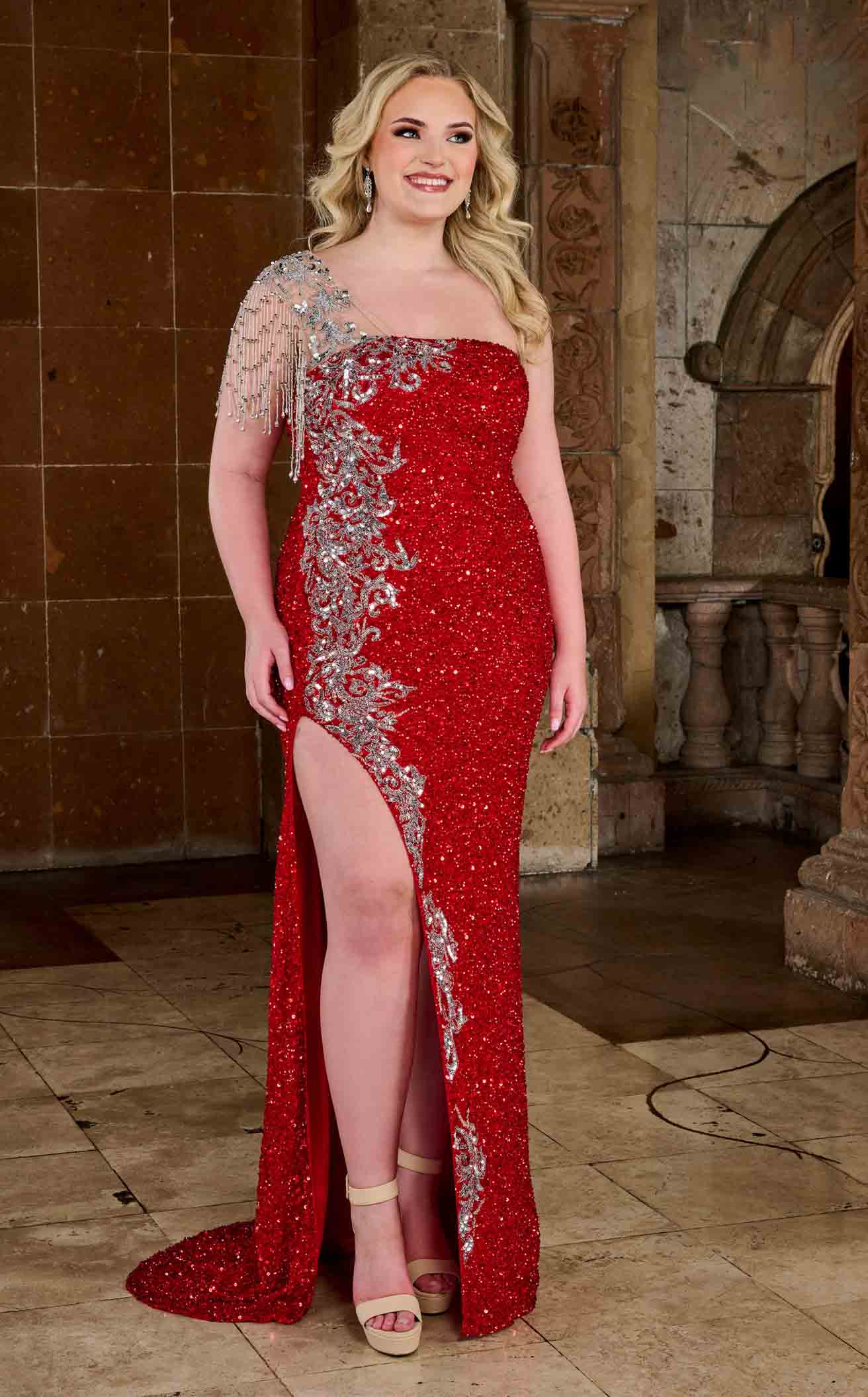 Rachel Allan 70674W Dress - Image 2