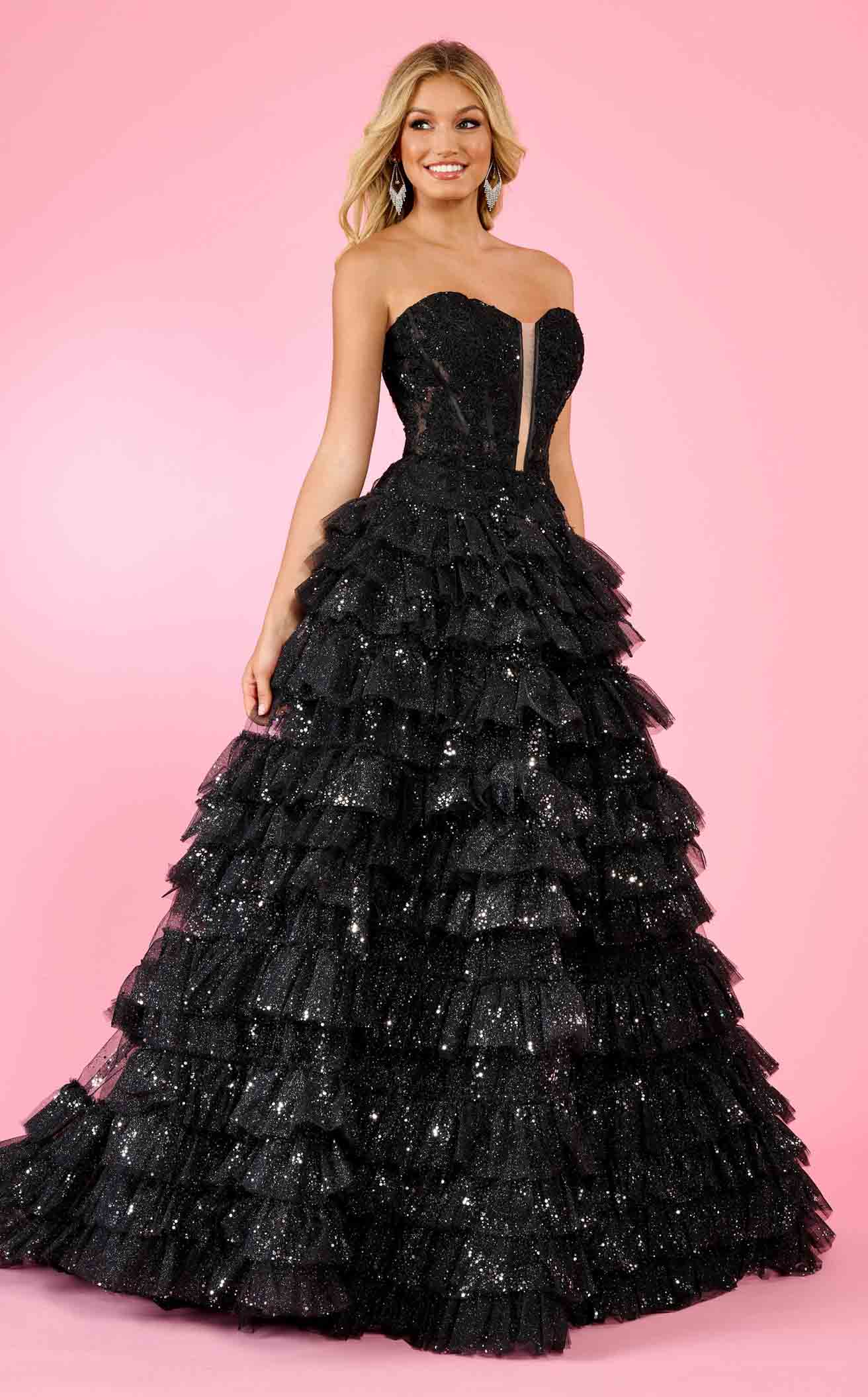 Rachel Allan 70675 Dress - Image 7