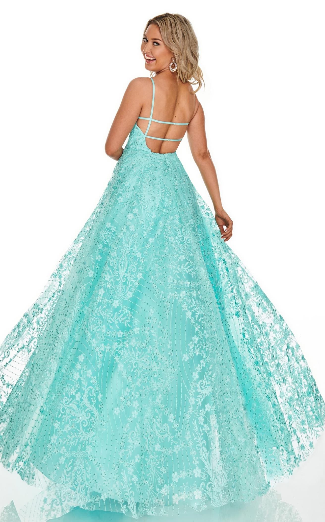 Rachel Allan 7078 Dress - Image 4