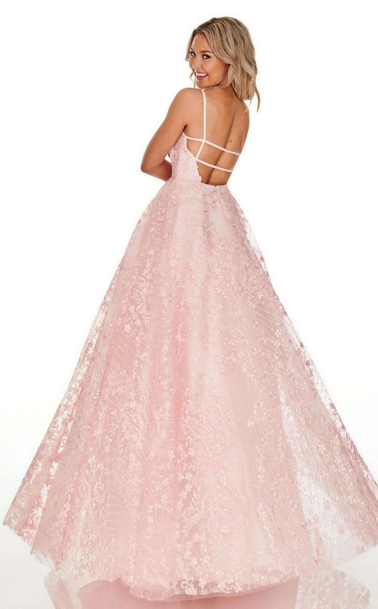 Rachel Allan 7078 Dress - Image 5