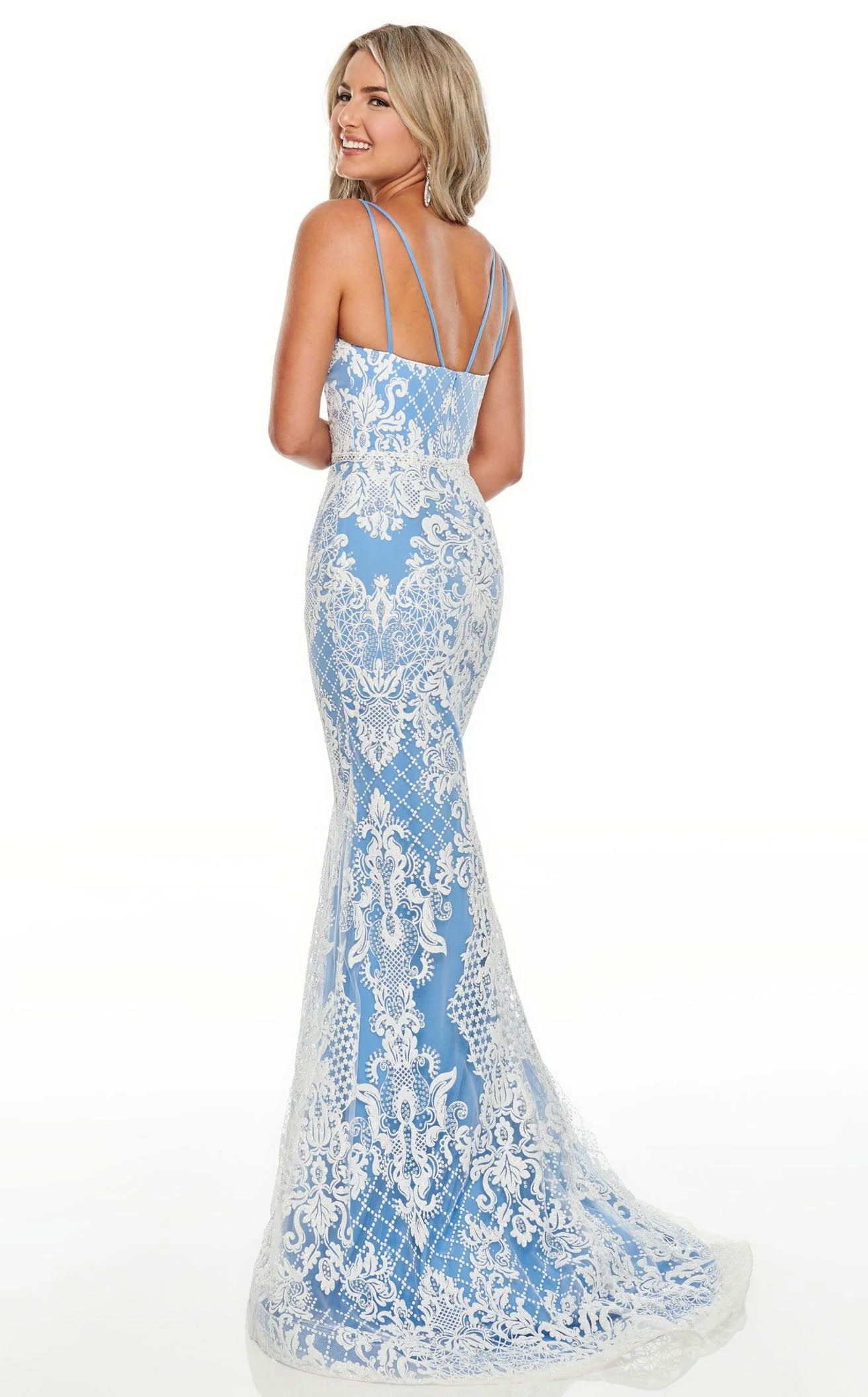 Rachel Allan 7105 Dress - Image 5