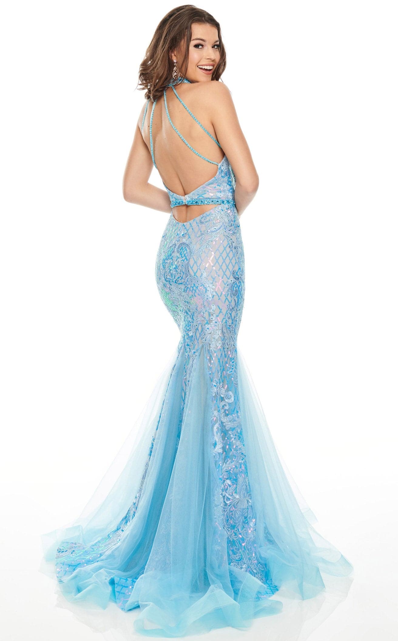 Rachel Allan 7123 Dress - Image 7
