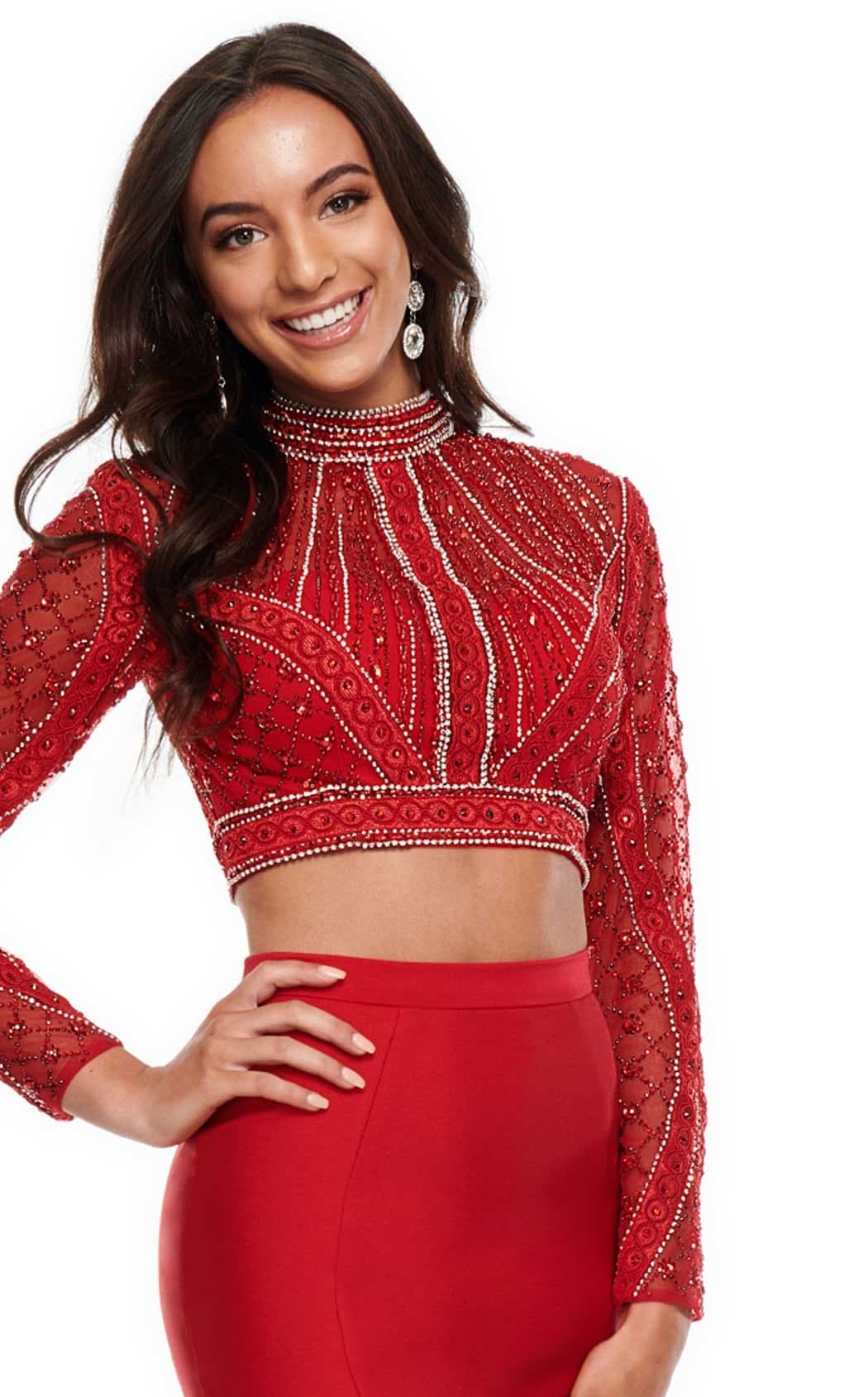 Rachel Allan 7128 Dress - Image 8