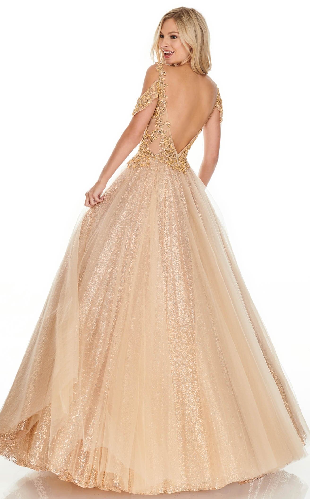 Rachel Allan 7143 Dress - Image 4