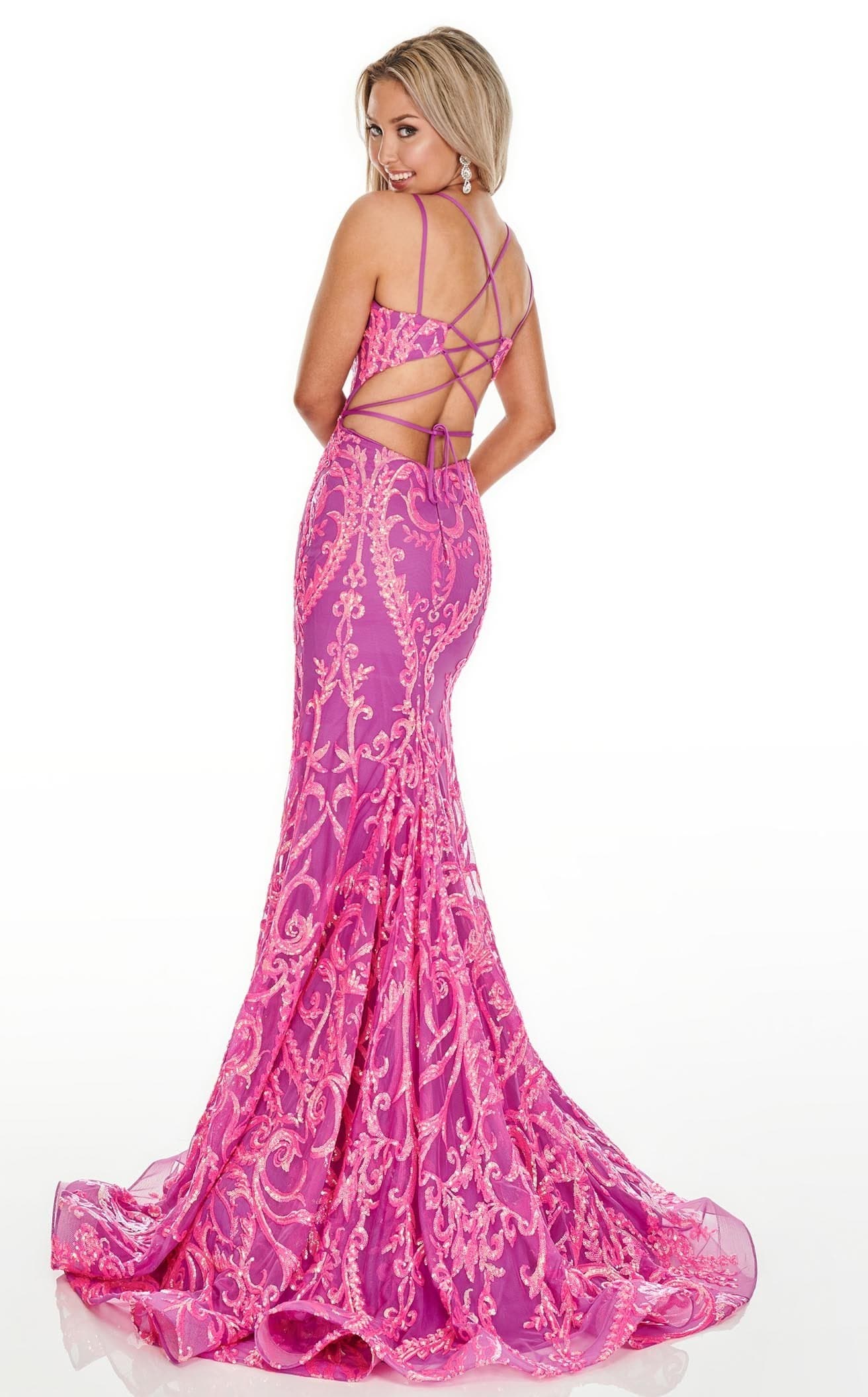Rachel Allan 7147 Dress - Image 4