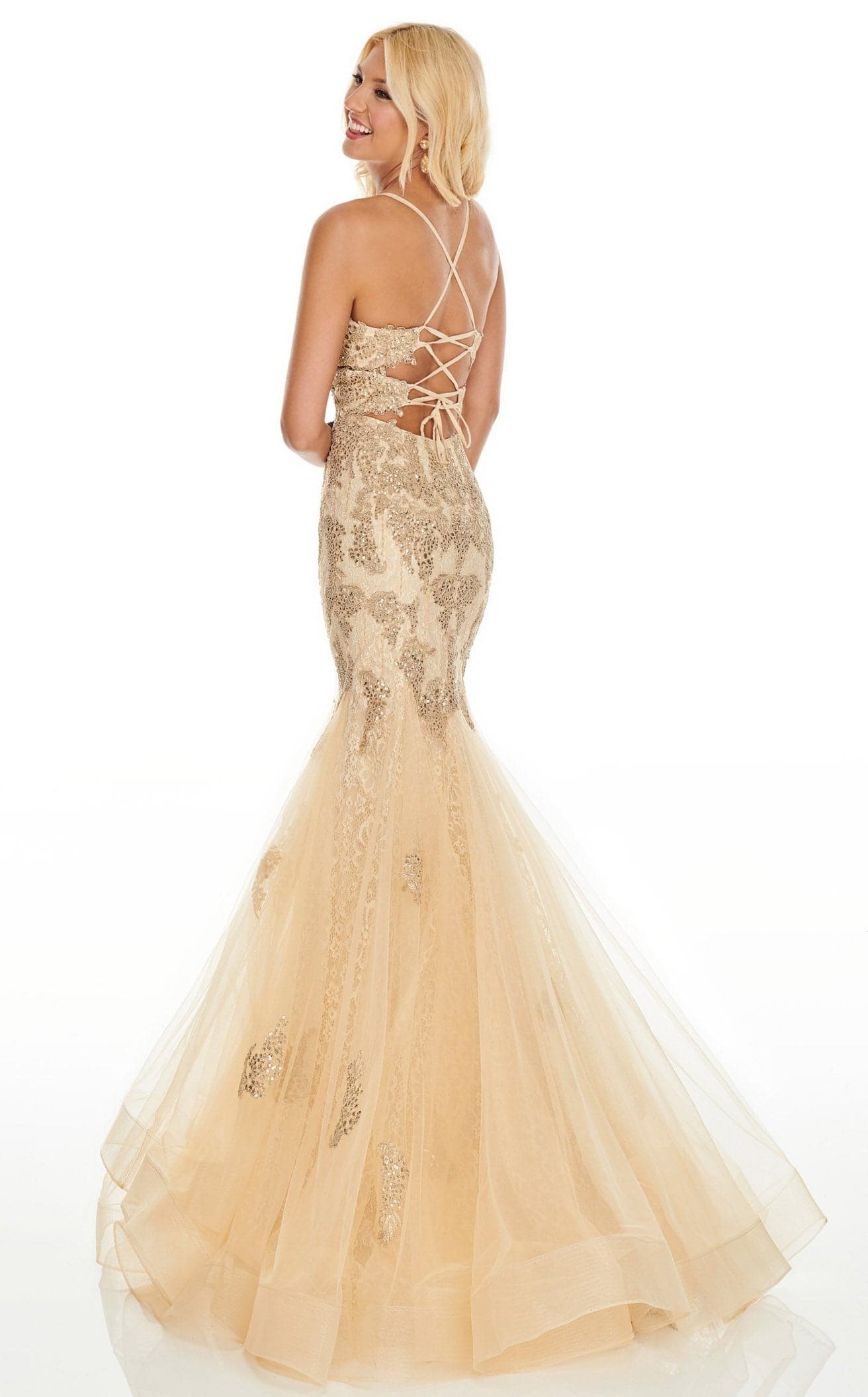 Rachel Allan 7150 Dress - Image 5