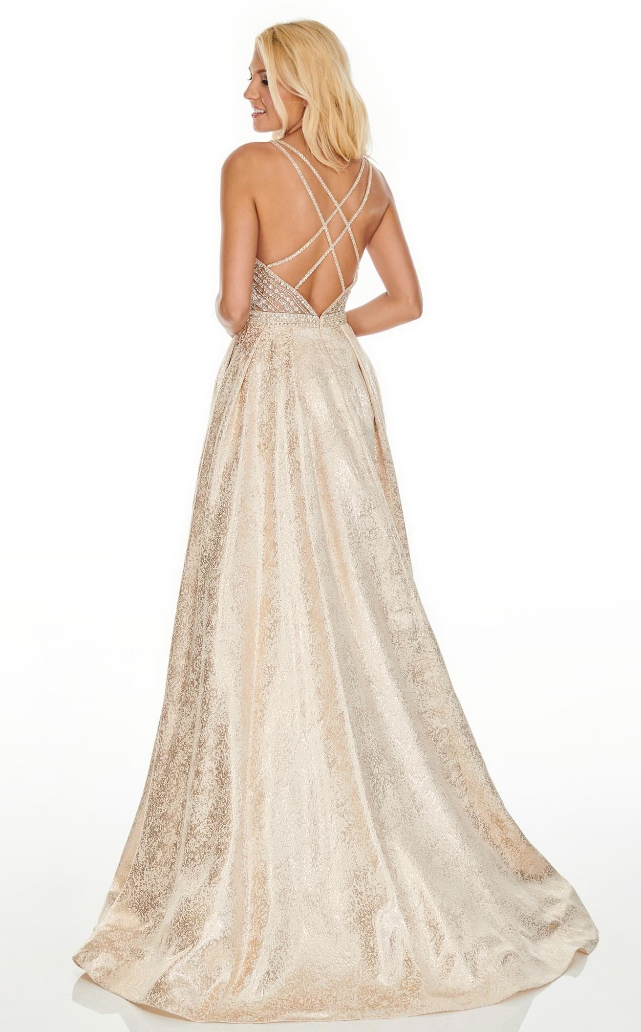Rachel Allan 7175 Dress - Image 4