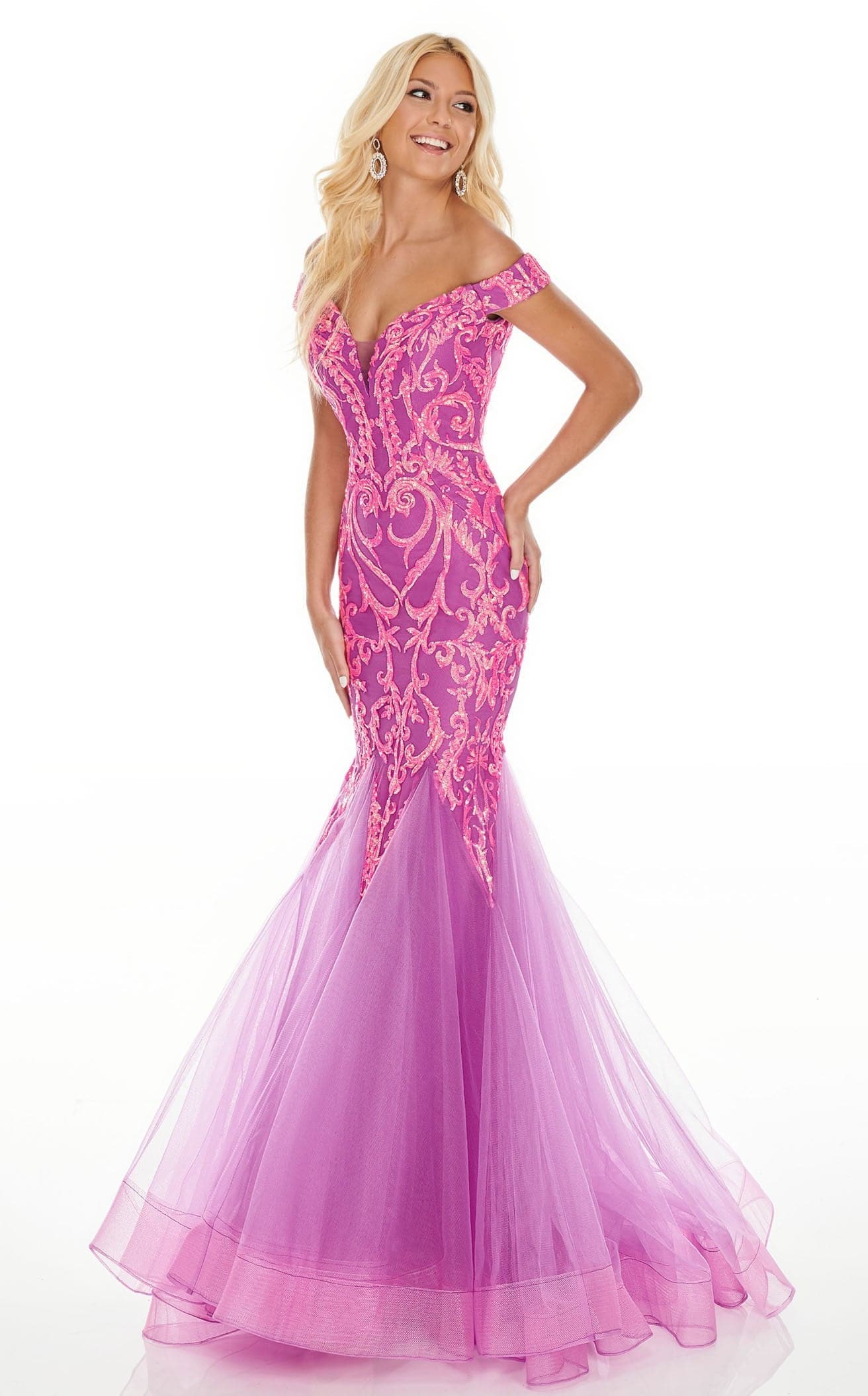 Rachel Allan 7199 Dress - Image 2
