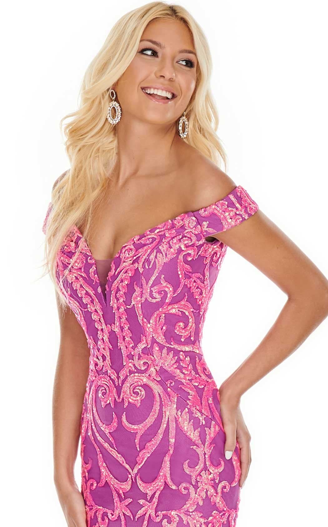 Rachel Allan 7199 Dress - Image 8