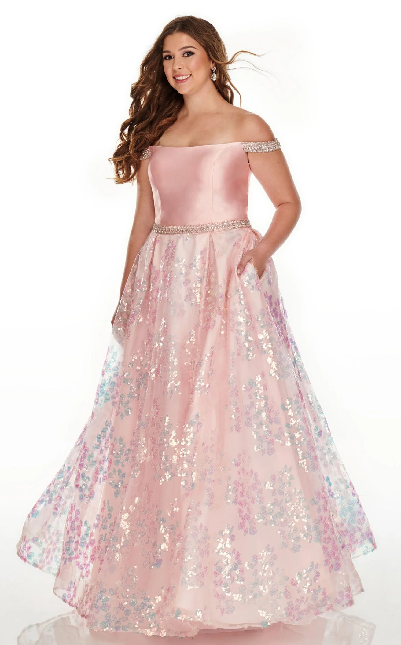Rachel Allan 7218CL Dress - Image 2