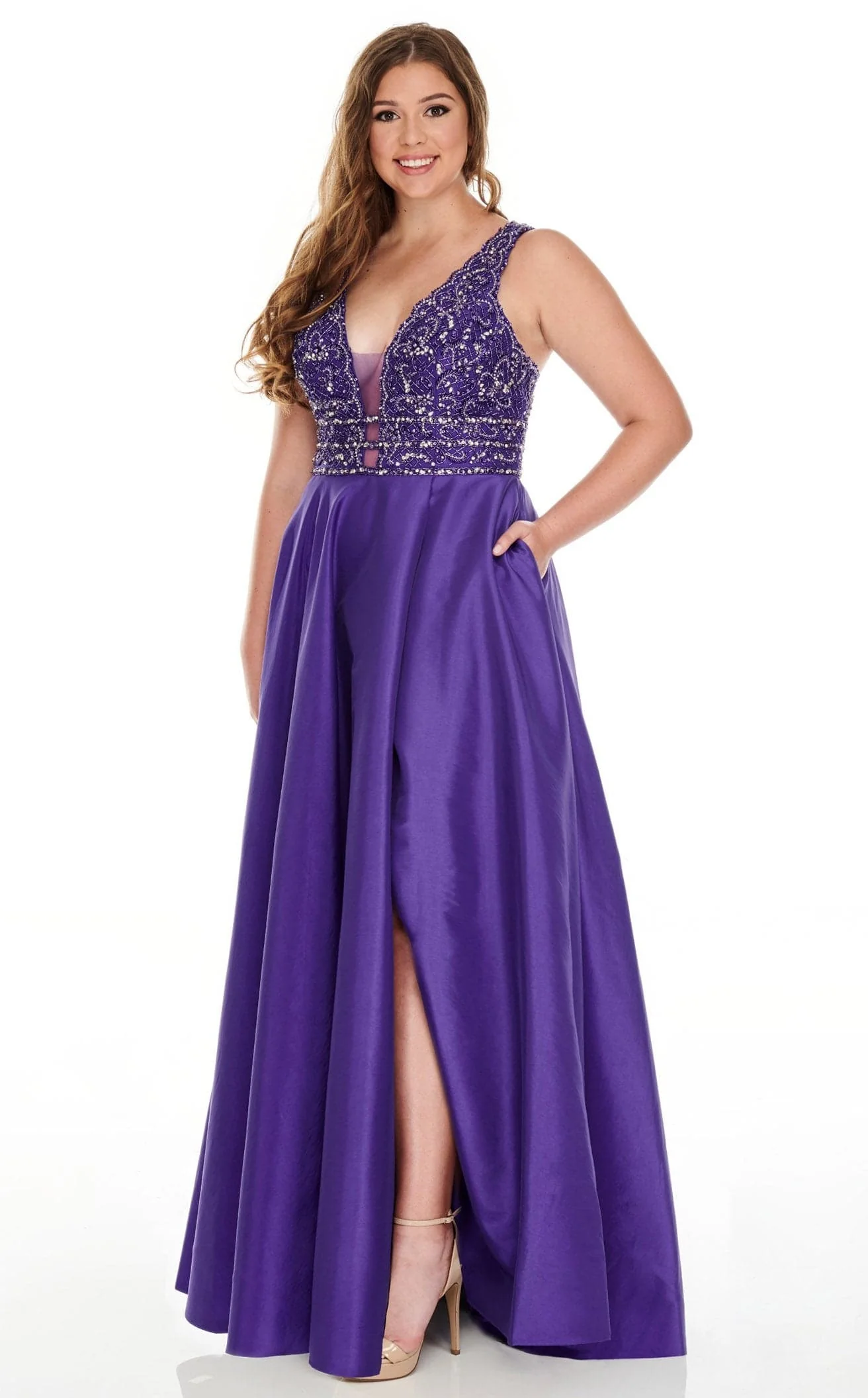 Rachel Allan 7232 Dress - Image 2