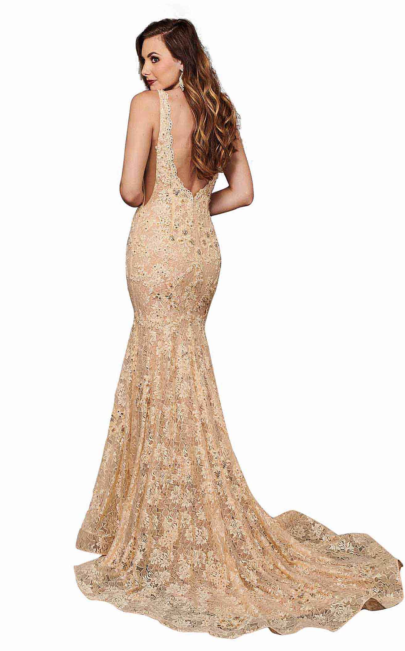 Rachel Allan 8388 Dress - Image 3