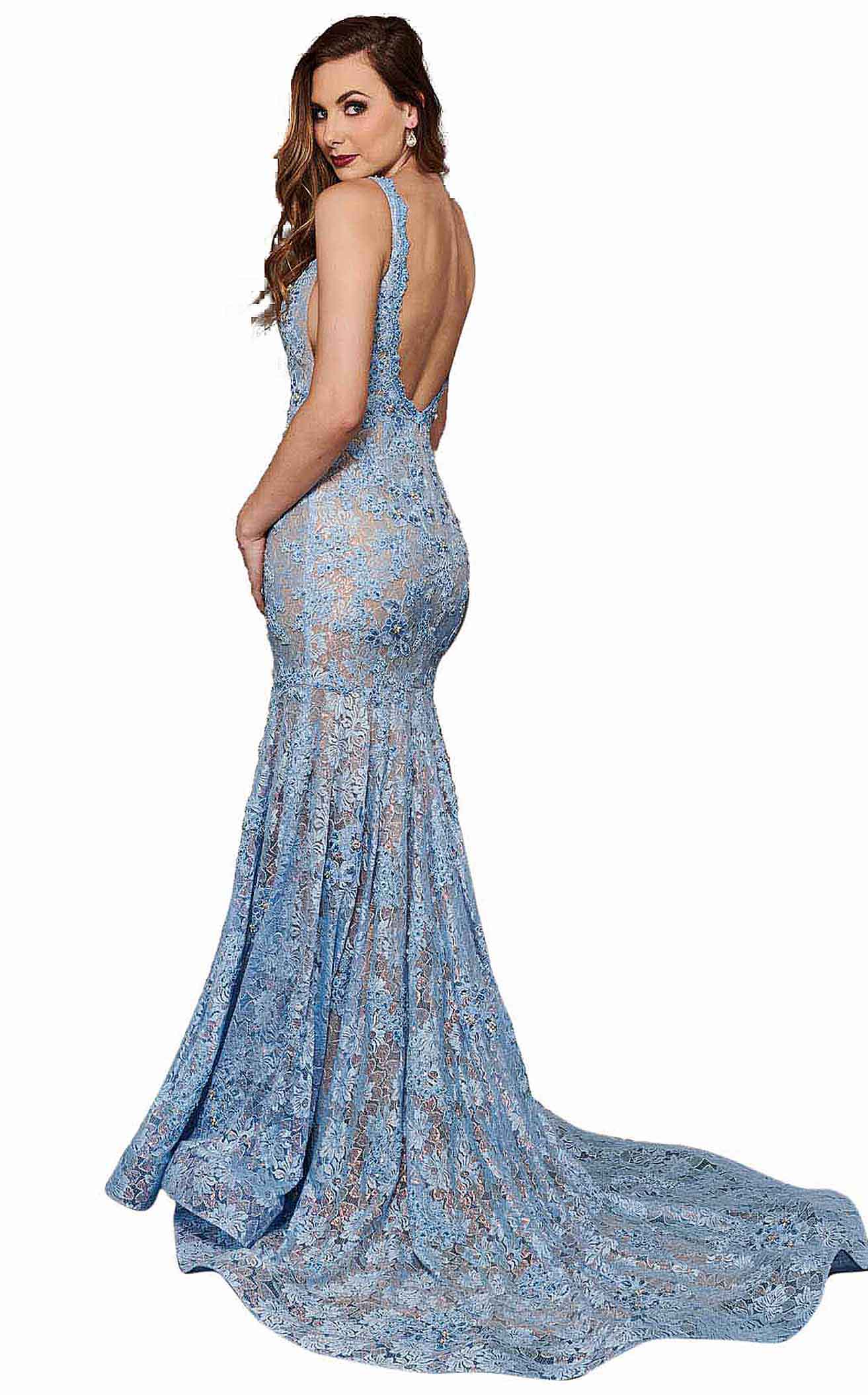 Rachel Allan 8388 Dress - Image 4