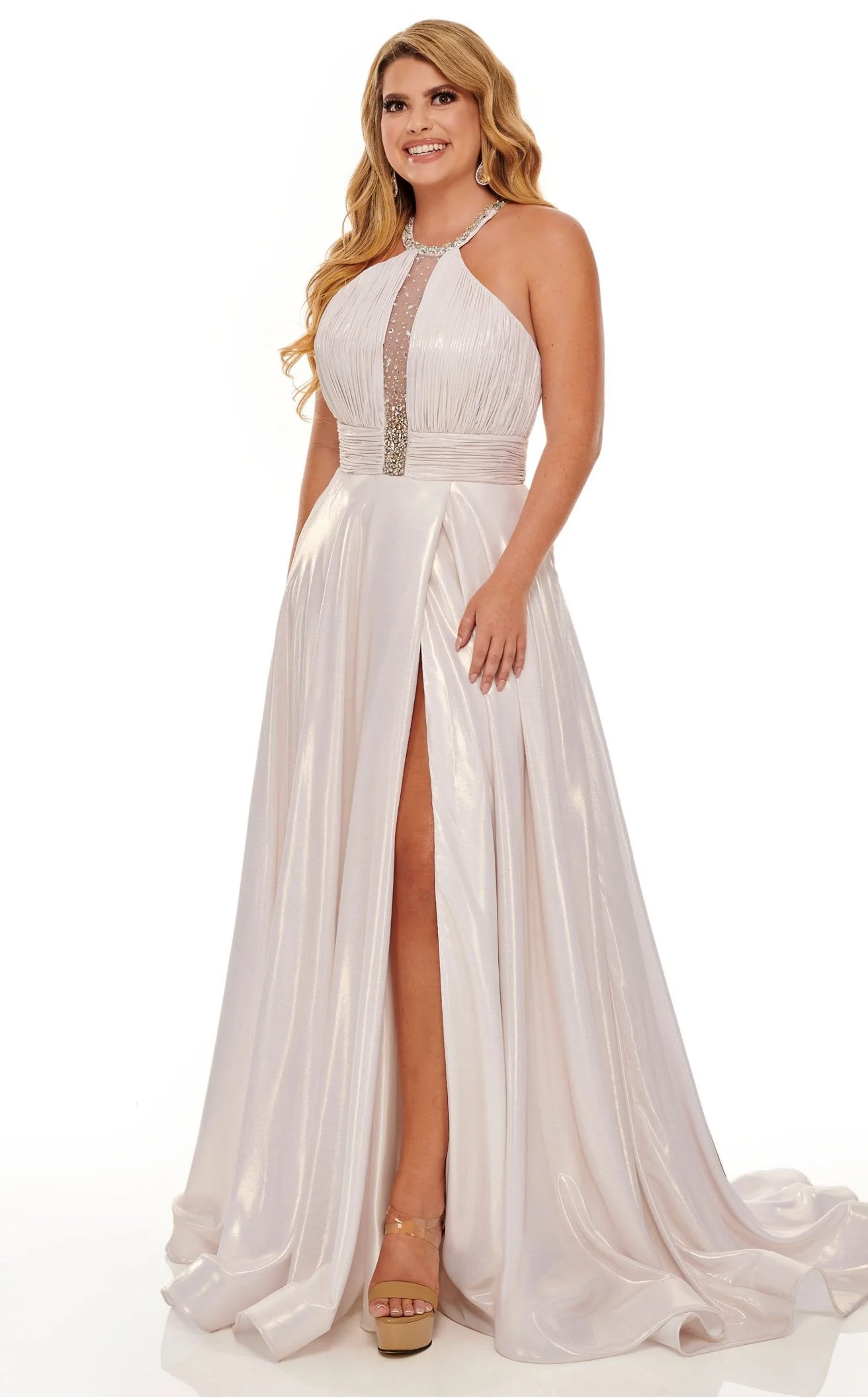 Rachel Allan Curves 70098W Dress - Image 2