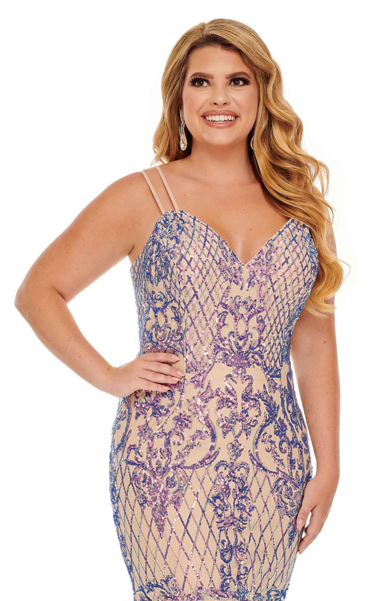 Rachel Allan Curves 7216 Dress - Image 3