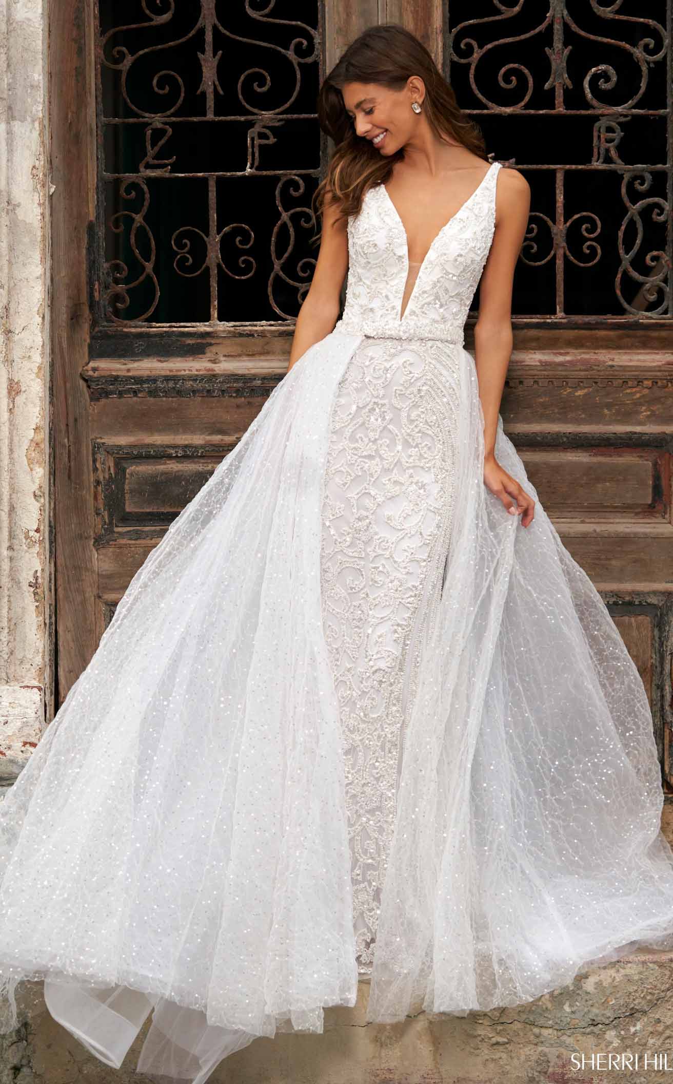 Sherri Hill 54810s SKIRT ONLY for Jumpsuit - Image 4