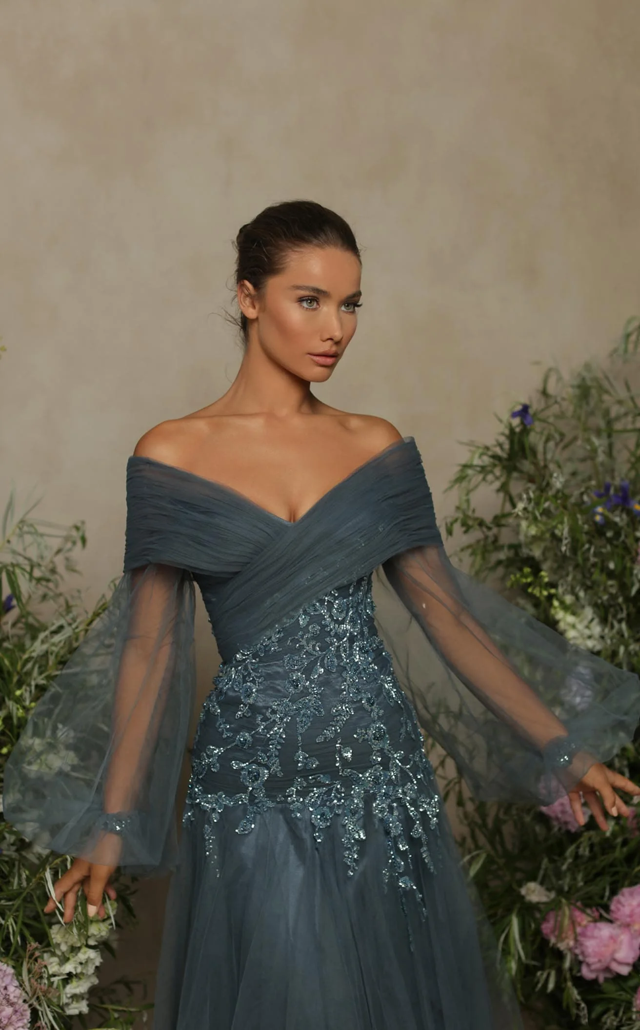 Tarik Ediz 98073CL Dress - Image 3