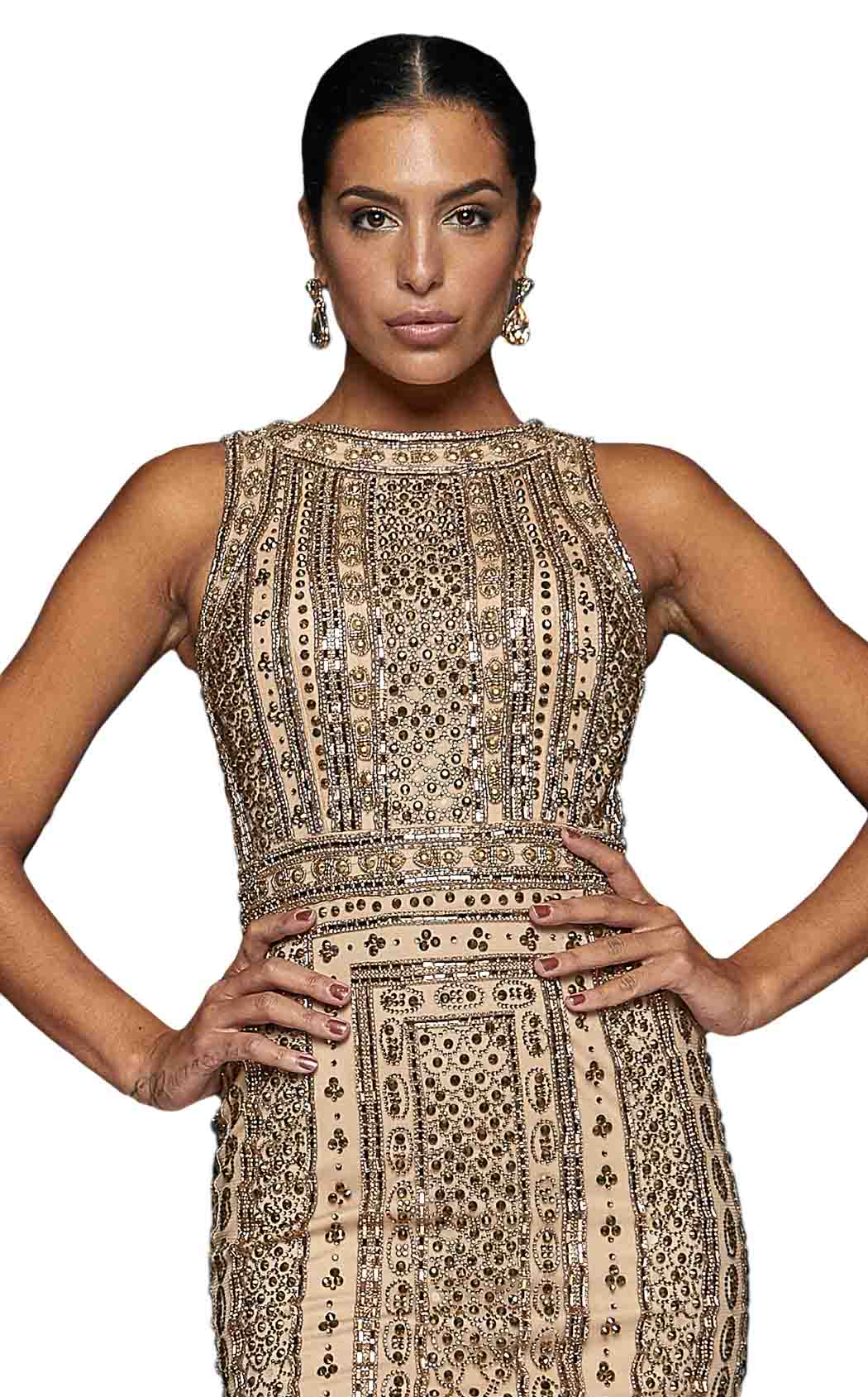 Terani 11911GL9470 Dress - Image 2
