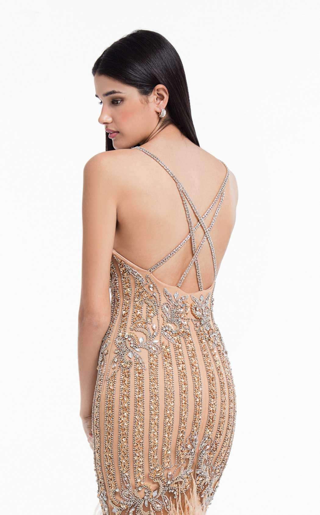 Terani 1821GL7439 Dress - Image 6
