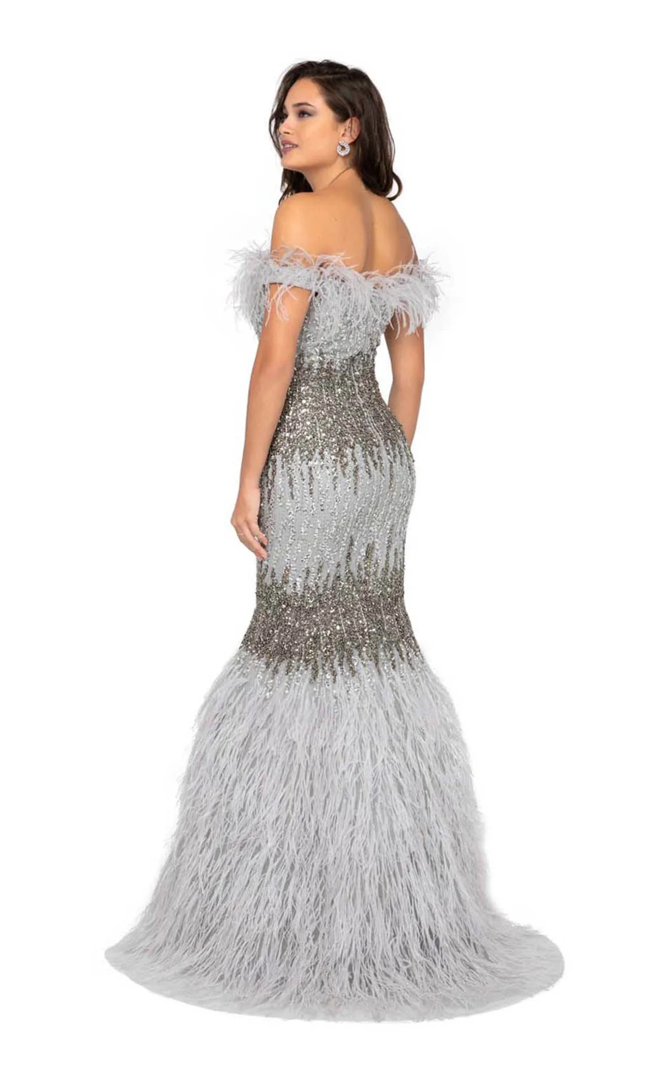 Terani 1911Gl9512 Dress - Image 4
