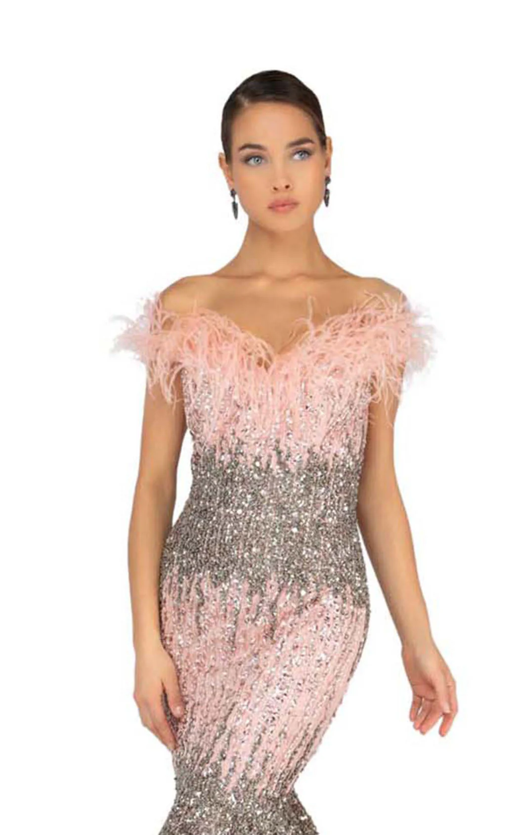 Terani 1911Gl9512 Dress - Image 5