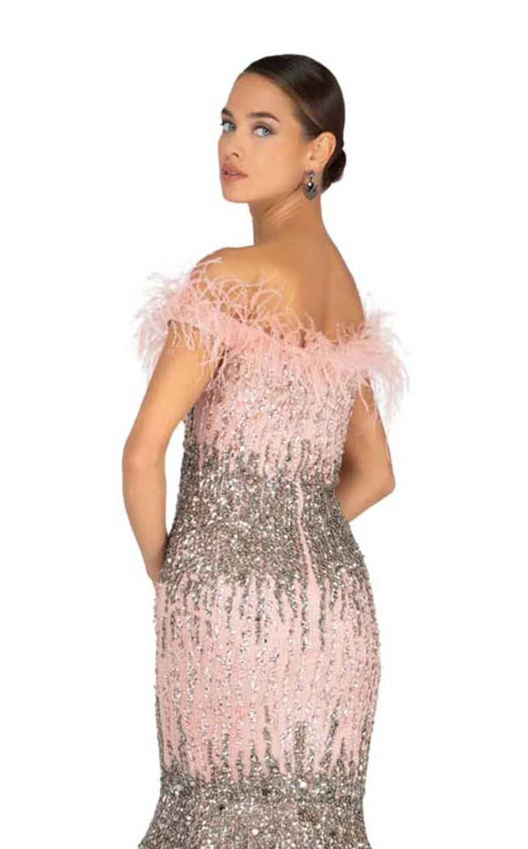 Terani 1911Gl9512 Dress - Image 7
