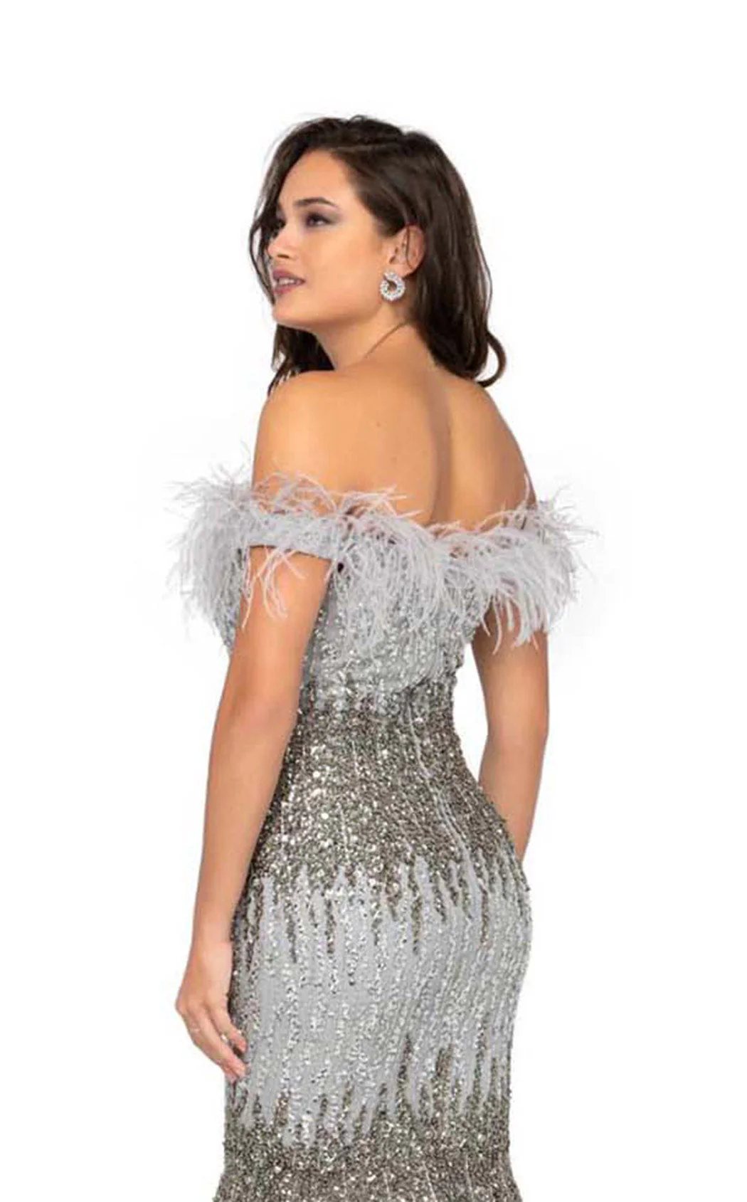 Terani 1911Gl9512 Dress - Image 8